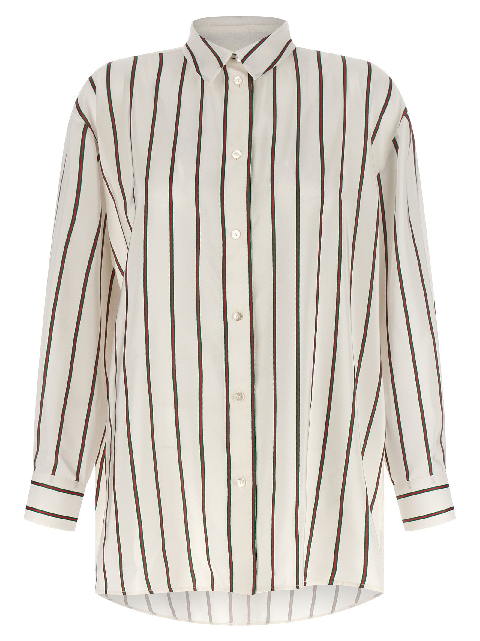Gucci White Silk Blouse Gucci