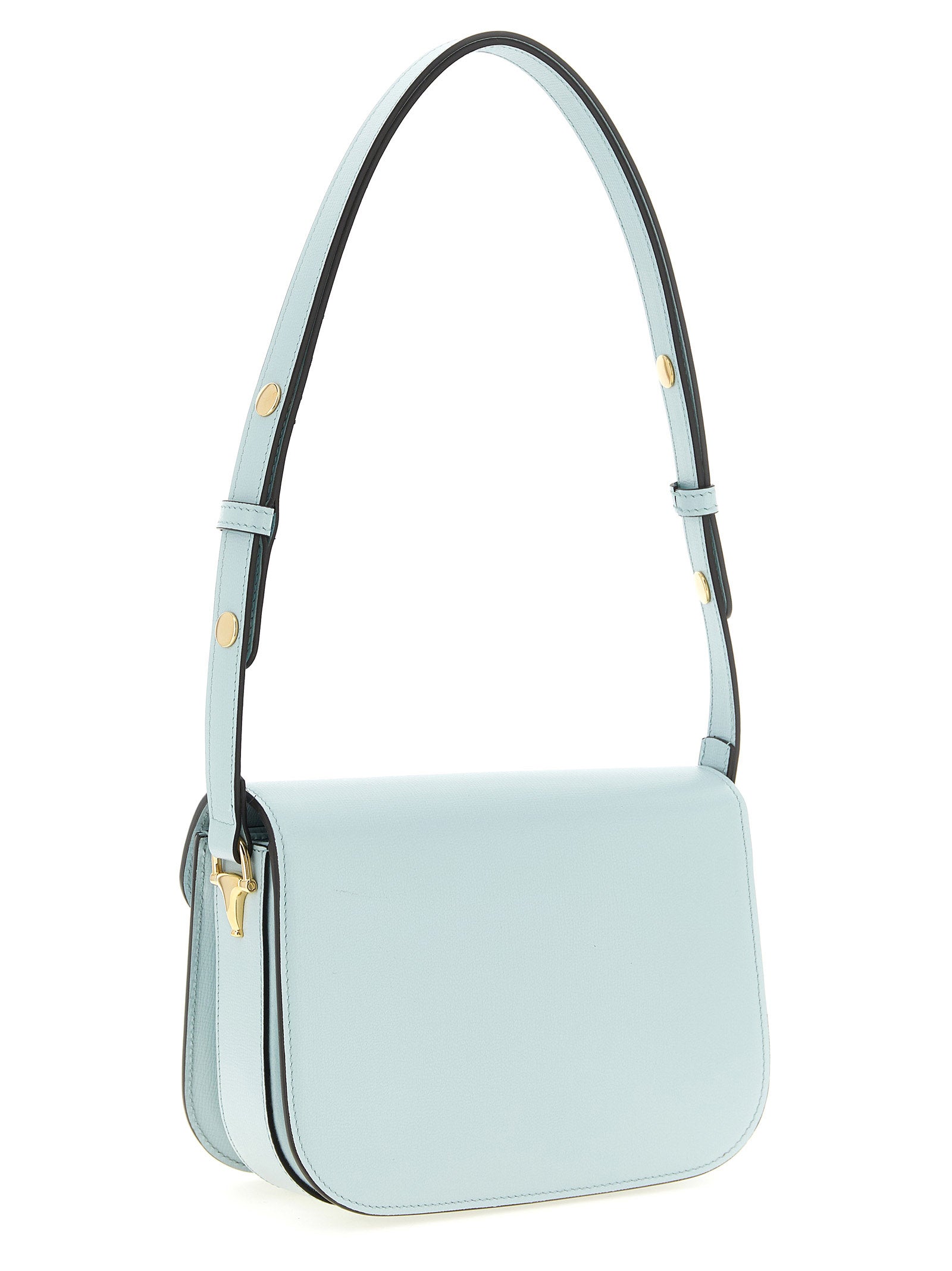 Gucci Blue Calfskin Shoulder Bag Gucci