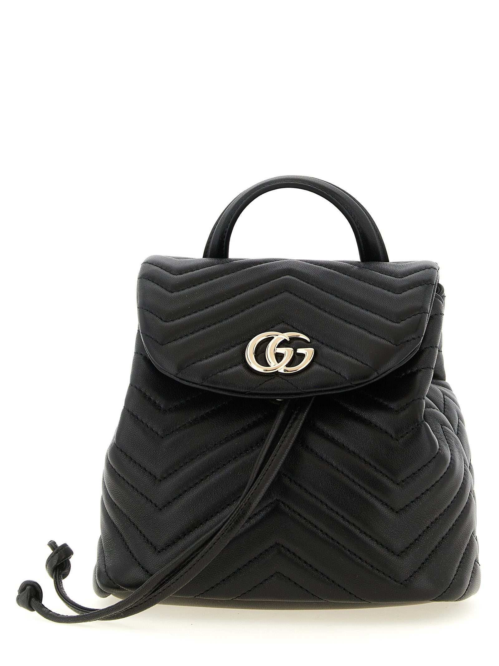 Gucci Black Lamb Leather Backpack Gucci