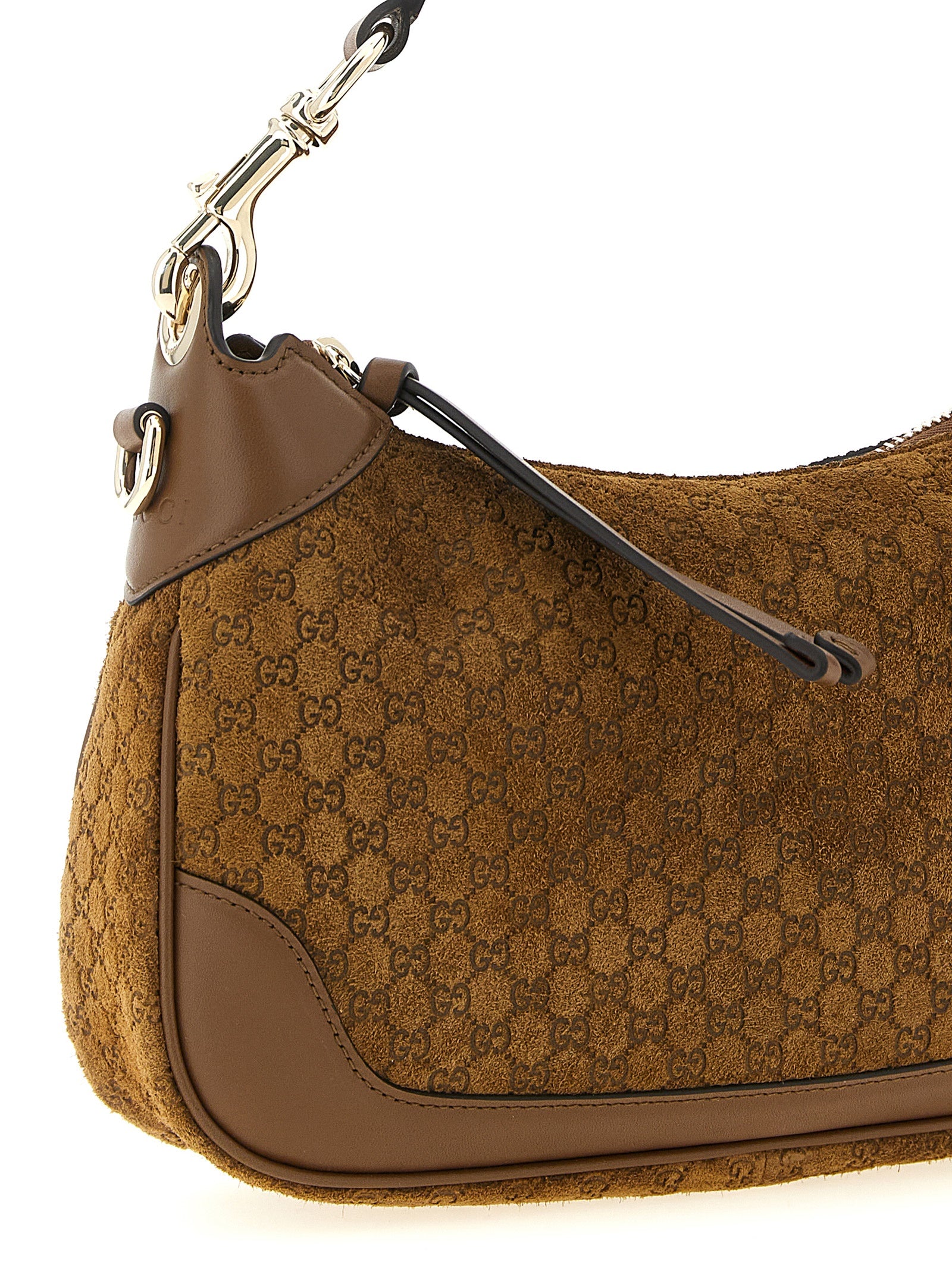 Gucci Brown Calfskin Shoulder Bag Gucci