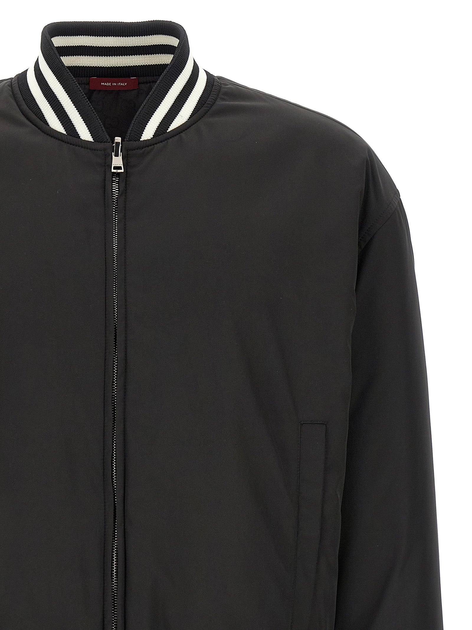 Gucci Bicolor Polyester Bomber Gucci