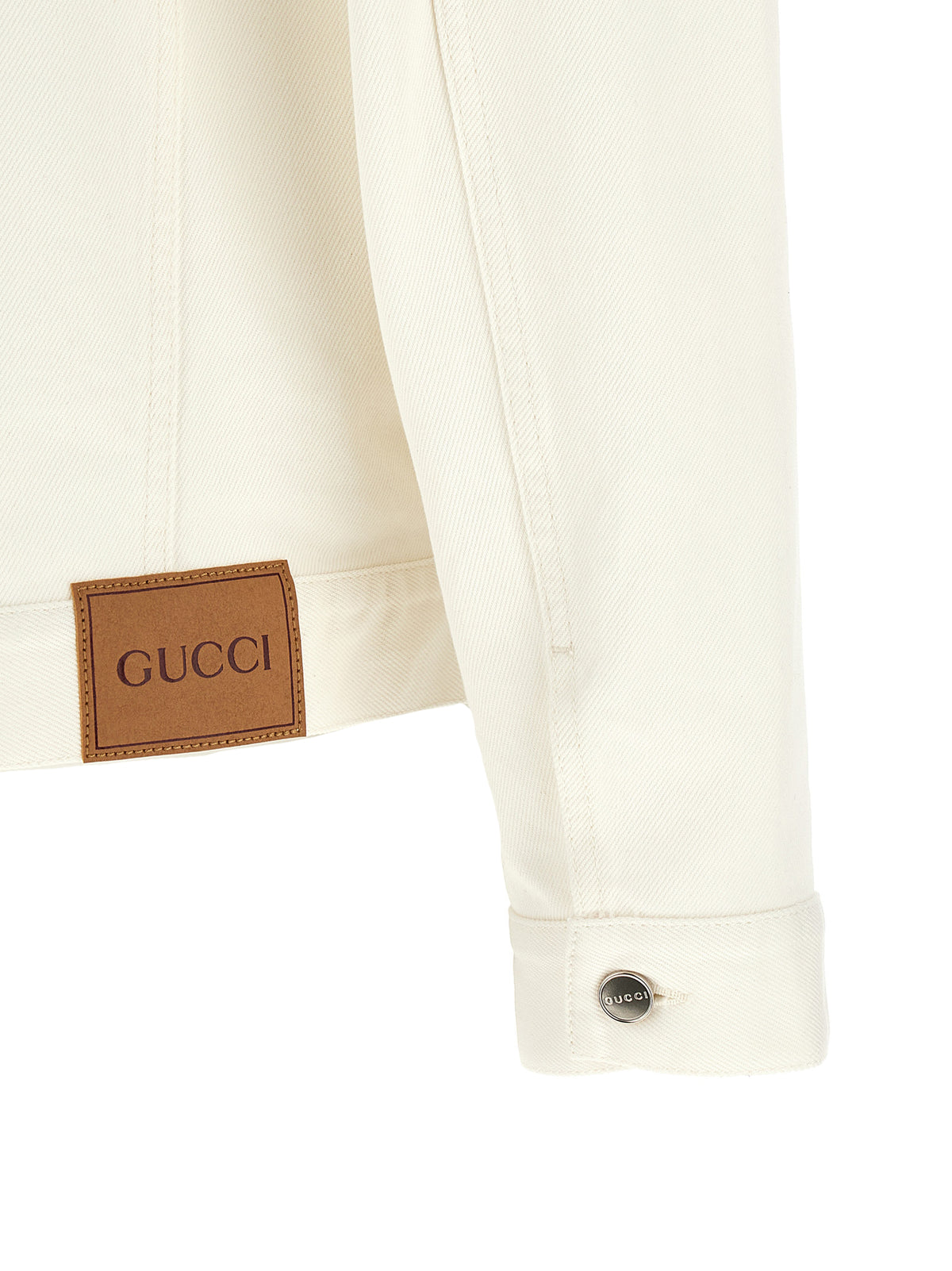 Gucci White Denim Jackets