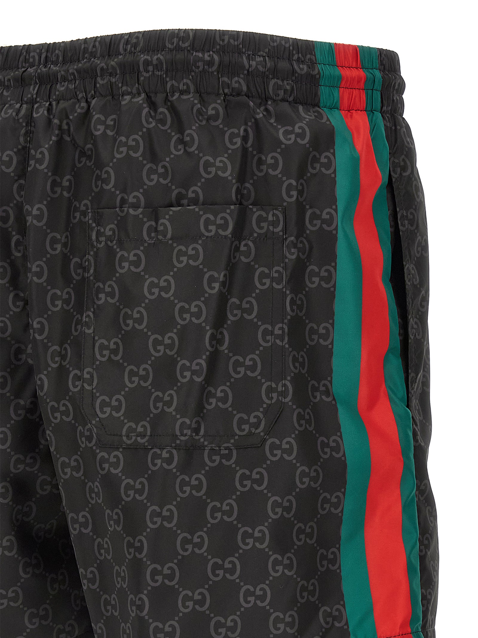 Gucci Black Polyamide Shorts Gucci