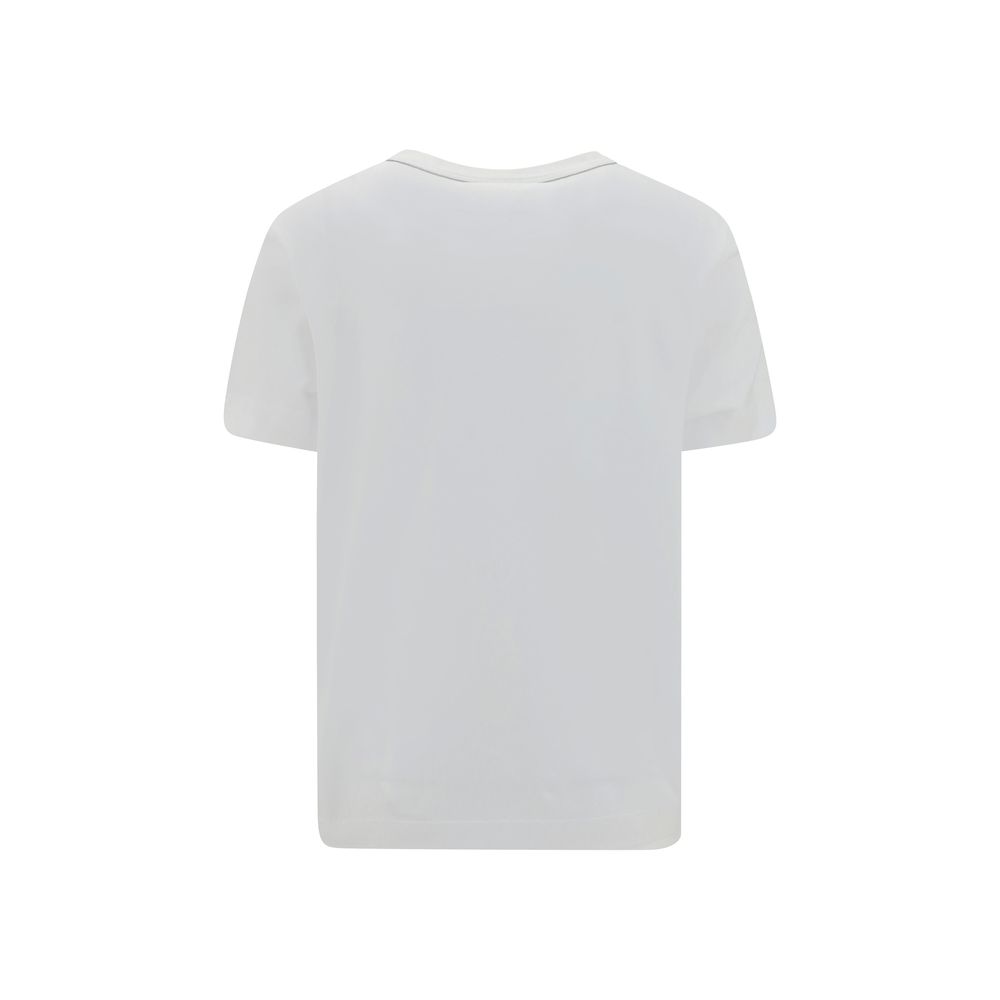 Brunello Cucinelli White Cotton T-Shirt Brunello Cucinelli