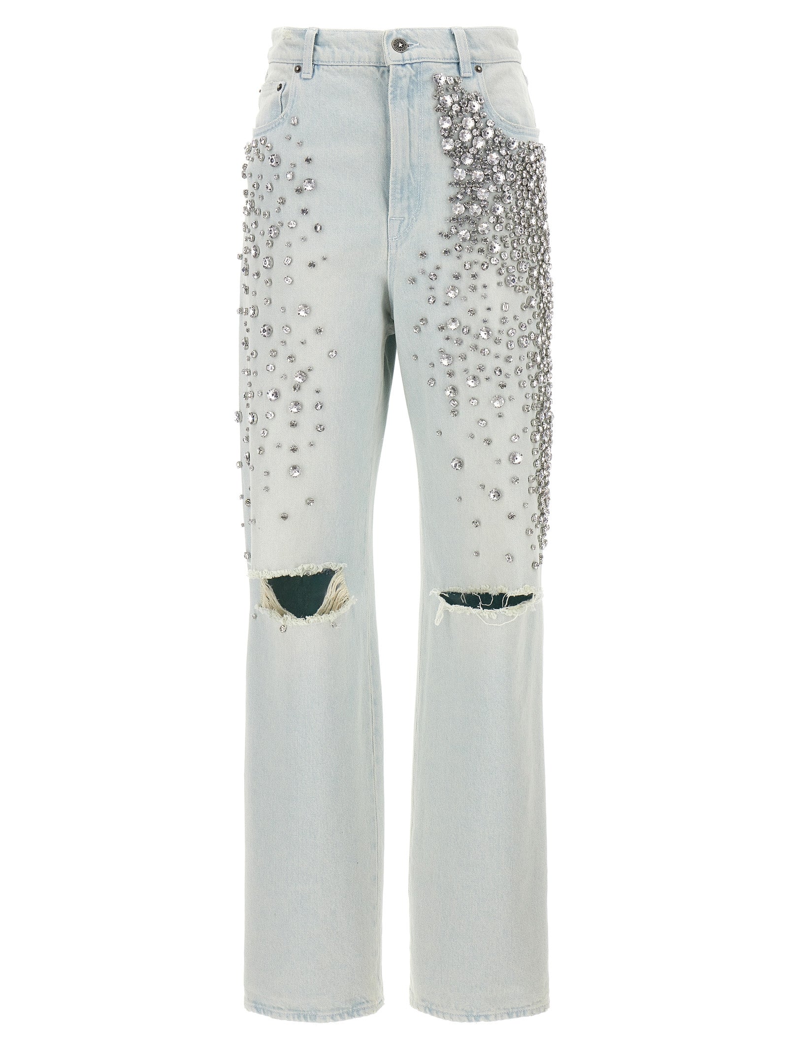 Golden Goose Blue Cotton Jeans Denim Golden Goose