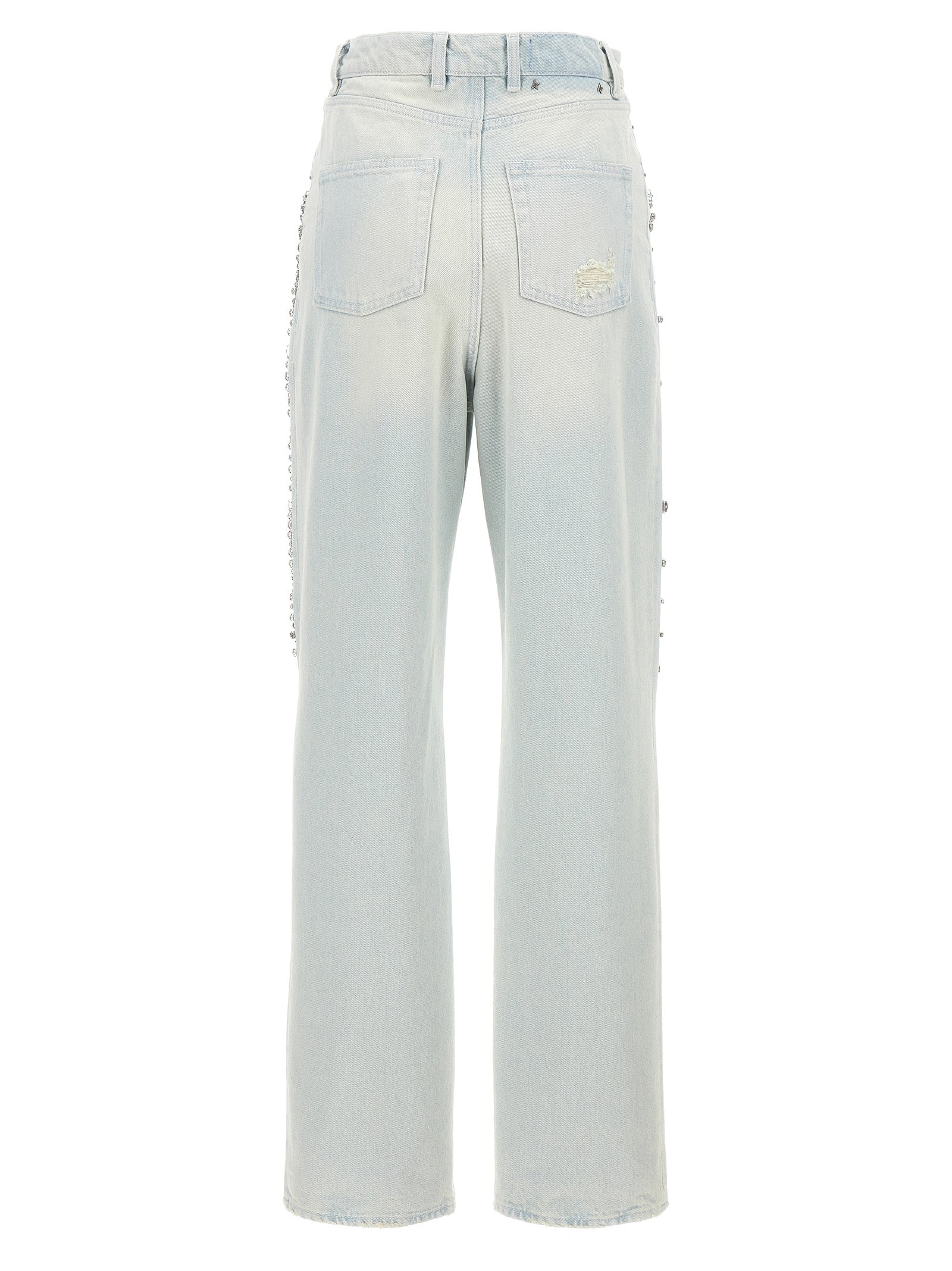 Golden Goose Blue Cotton Jeans Denim Golden Goose