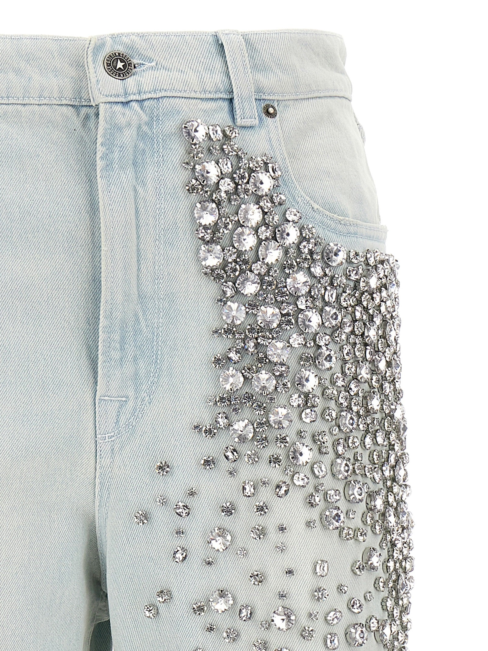 Golden Goose Blue Cotton Jeans Denim Golden Goose