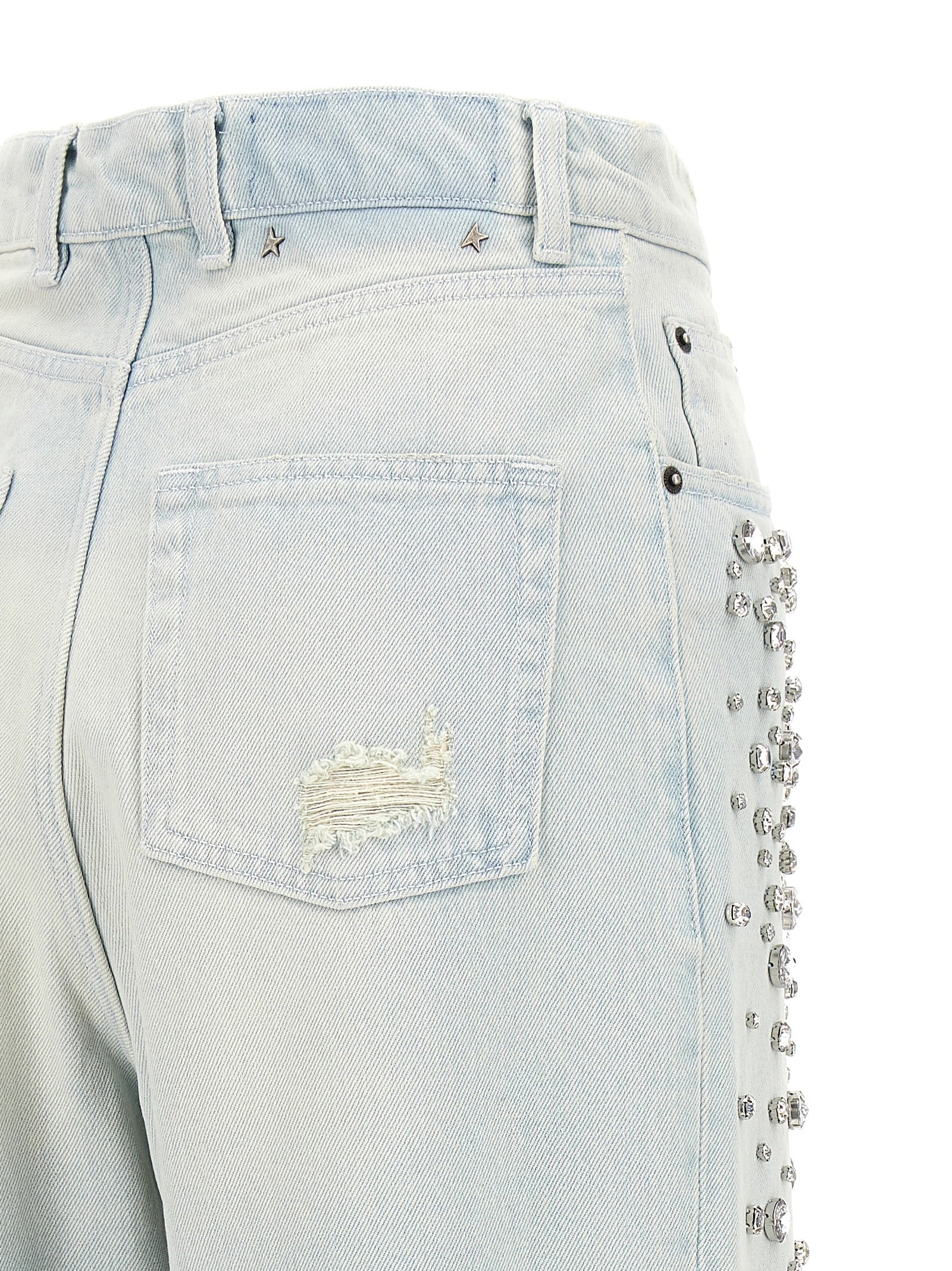 Golden Goose Blue Cotton Jeans Denim Golden Goose