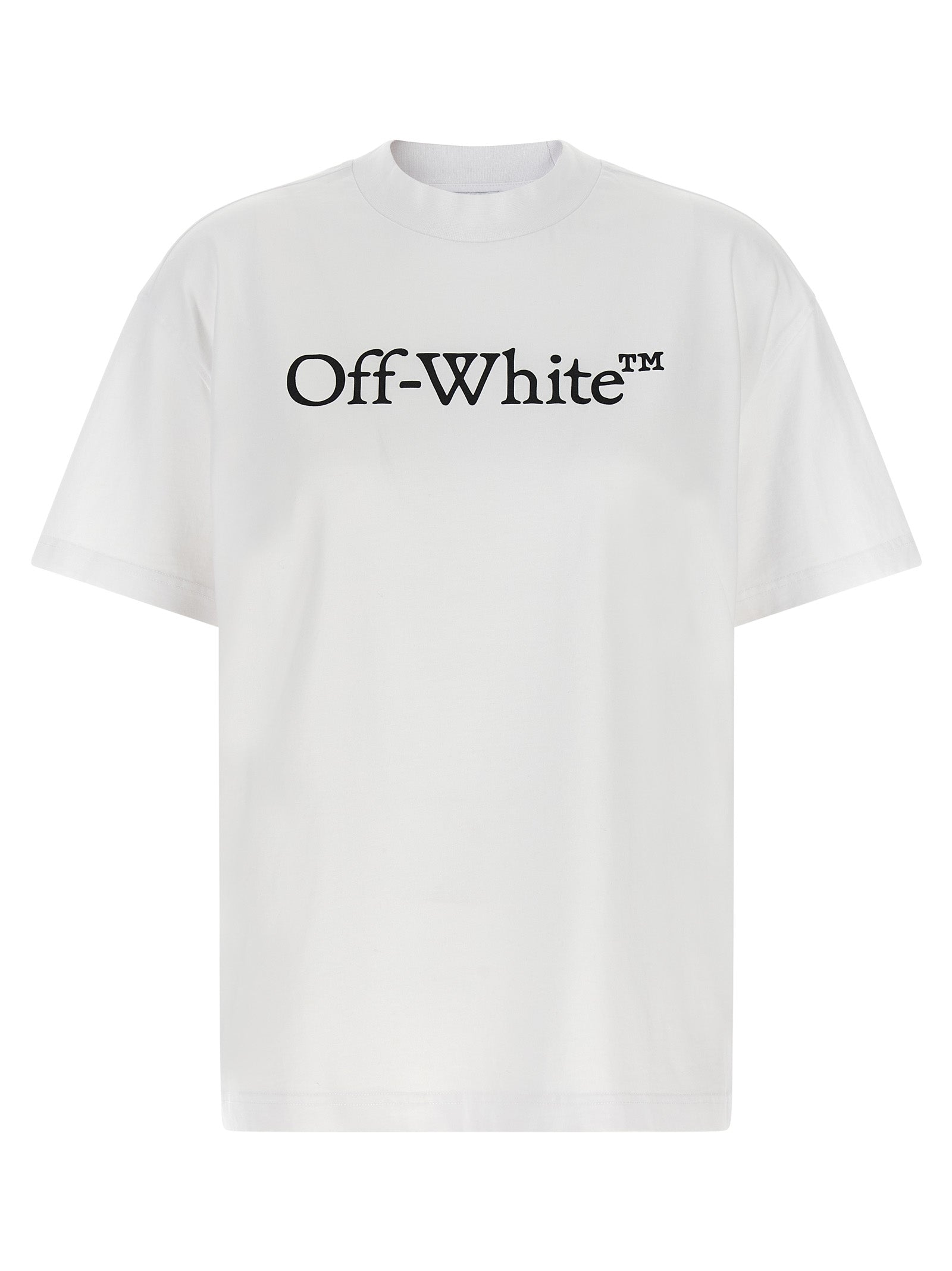 Off-White White Cotton T-Shirt Off-White
