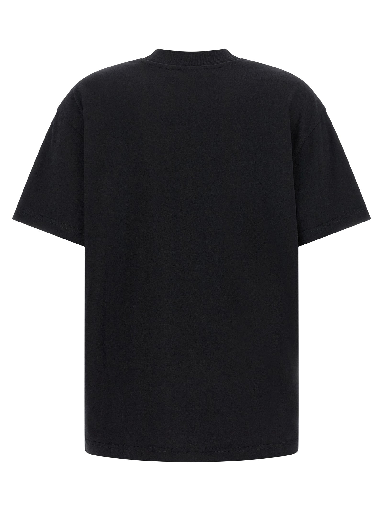 Off-White Black Cotton T-Shirt Off-White