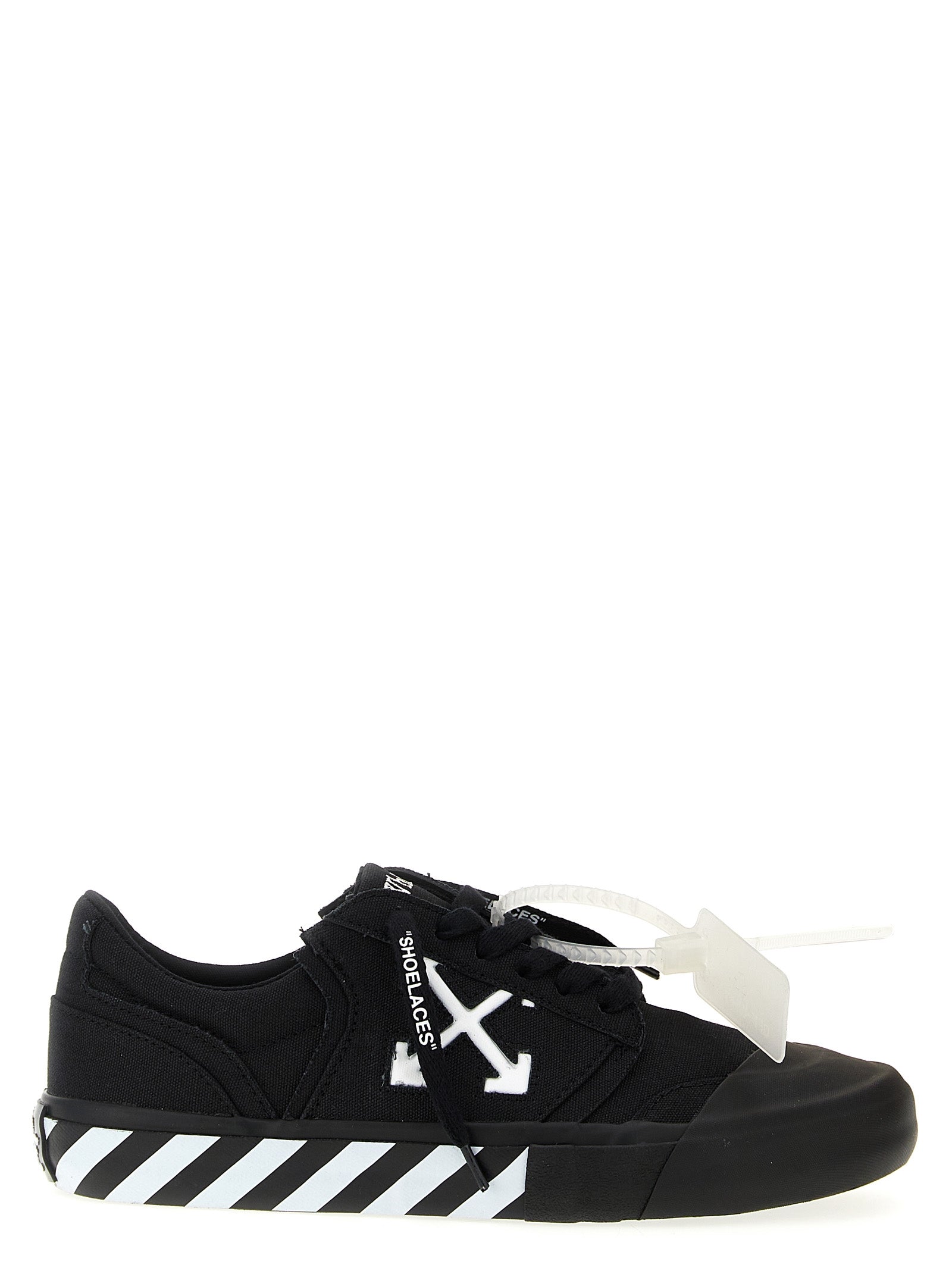 Off-White Bicolor Cotton Low Top Sneakers Off-White