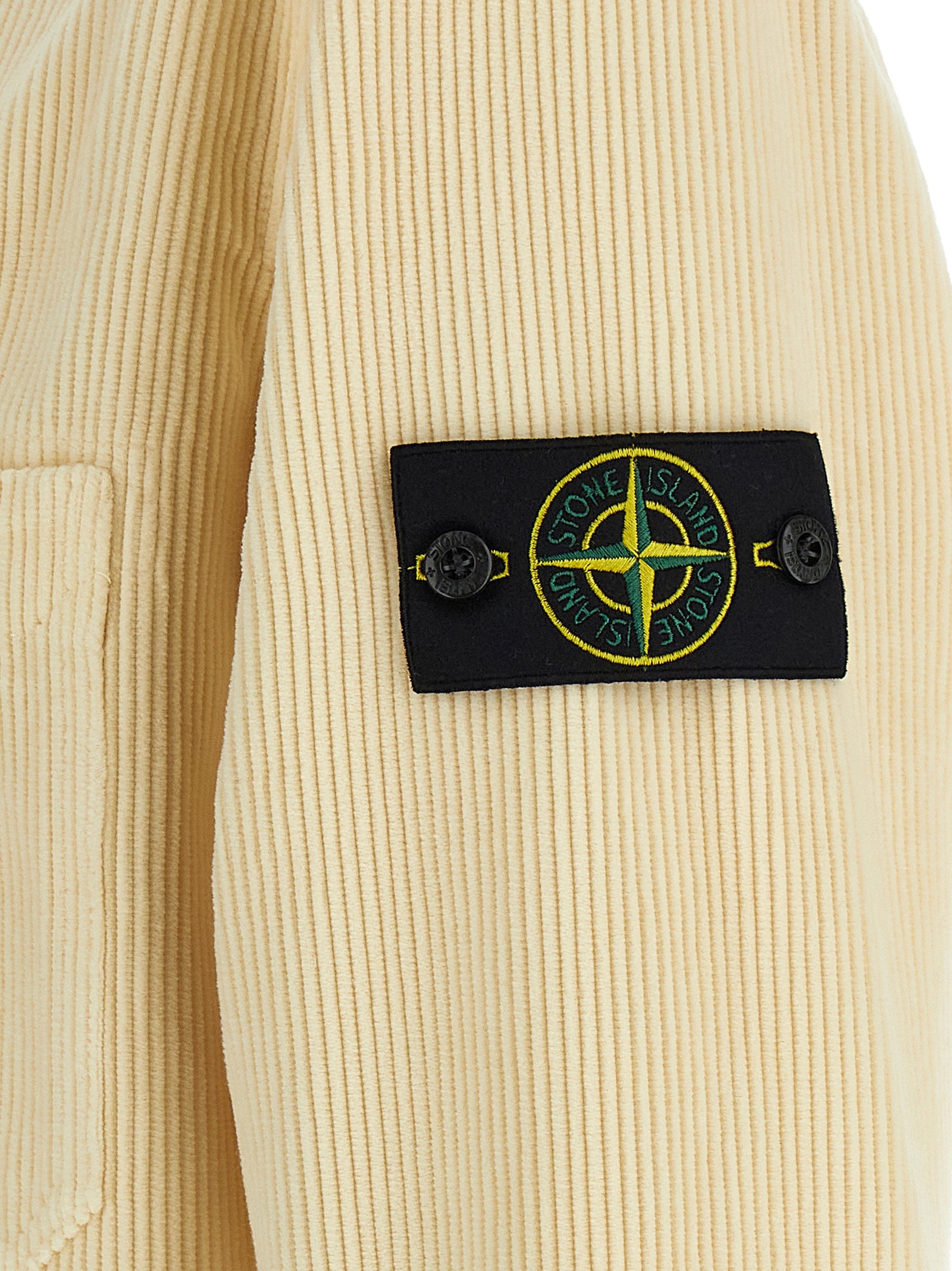 Stone Island Beige Cotton Blouse Stone Island
