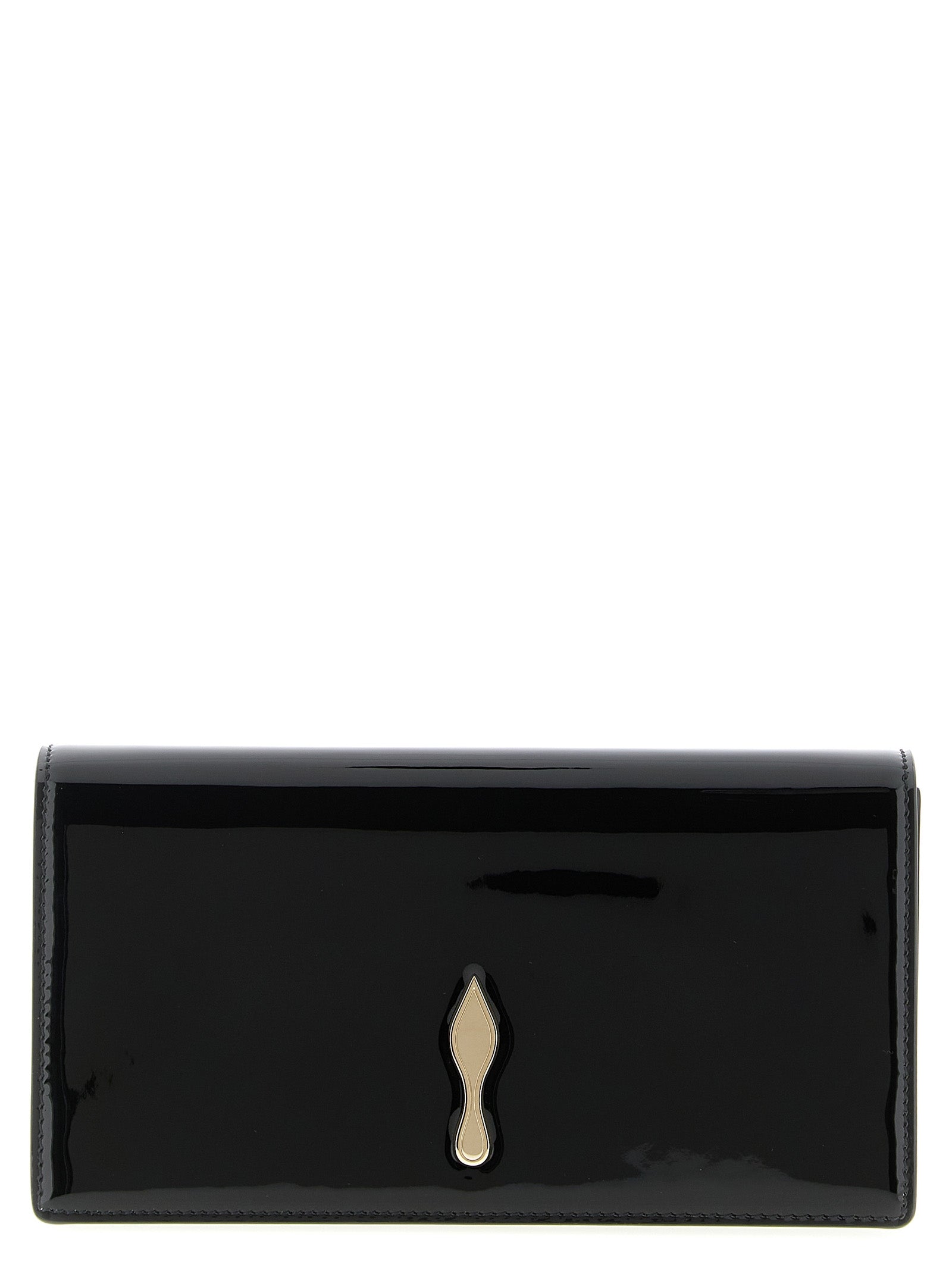 Christian Louboutin Black Calfskin Clutch Bag Christian Louboutin