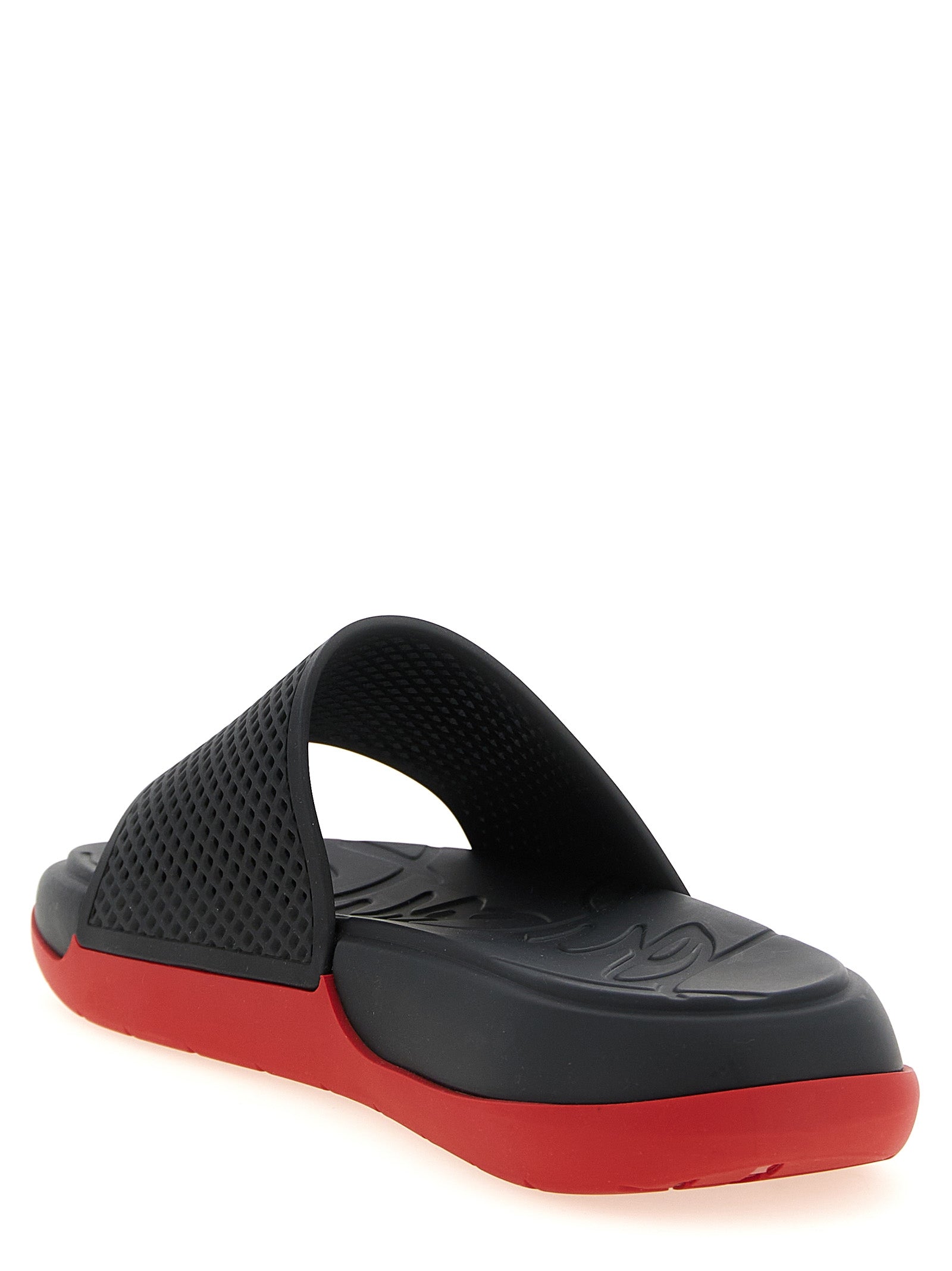 Christian Louboutin Black Polyethylene Slides Christian Louboutin