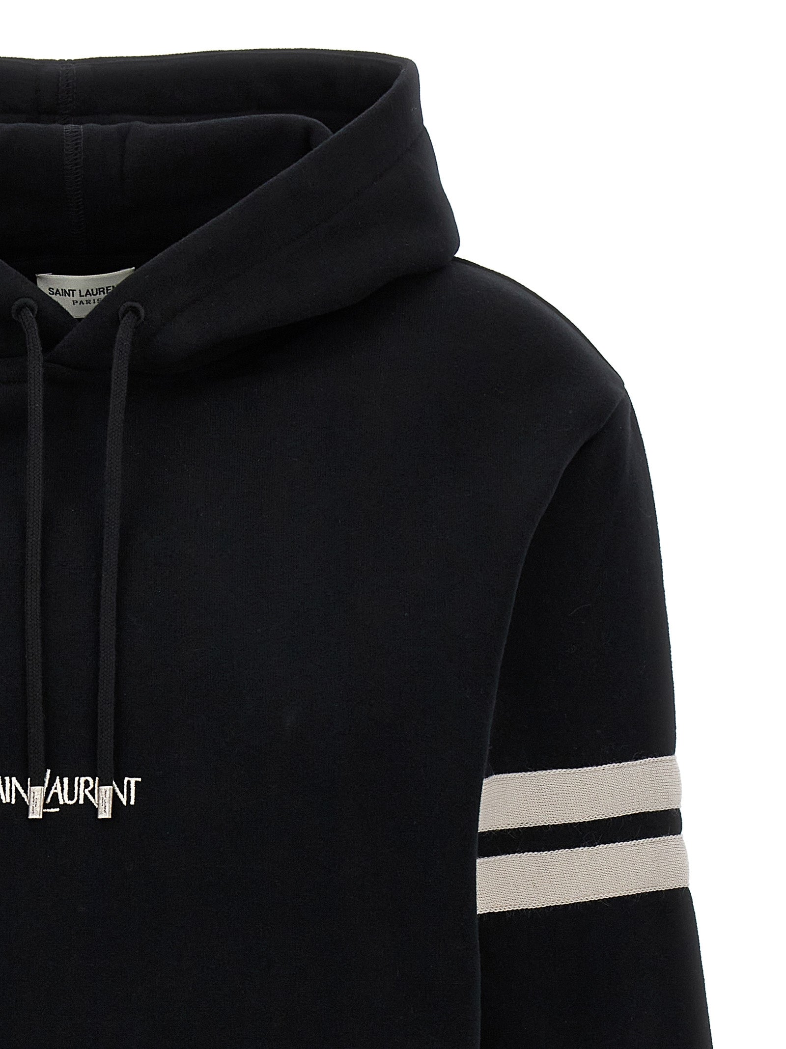 Saint Laurent Bicolor Cotton Sweatshirt Saint Laurent