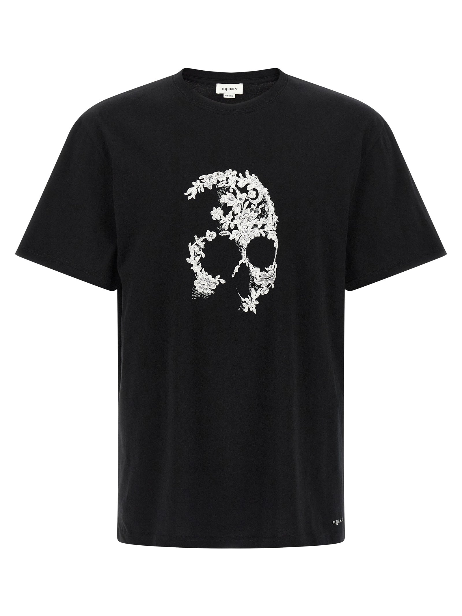 Alexander McQueen Bicolor Cotton T-Shirt Alexander McQueen