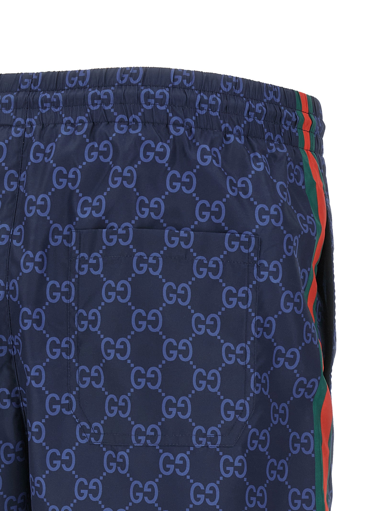 Gucci Blue Polyester Swim Shorts Gucci