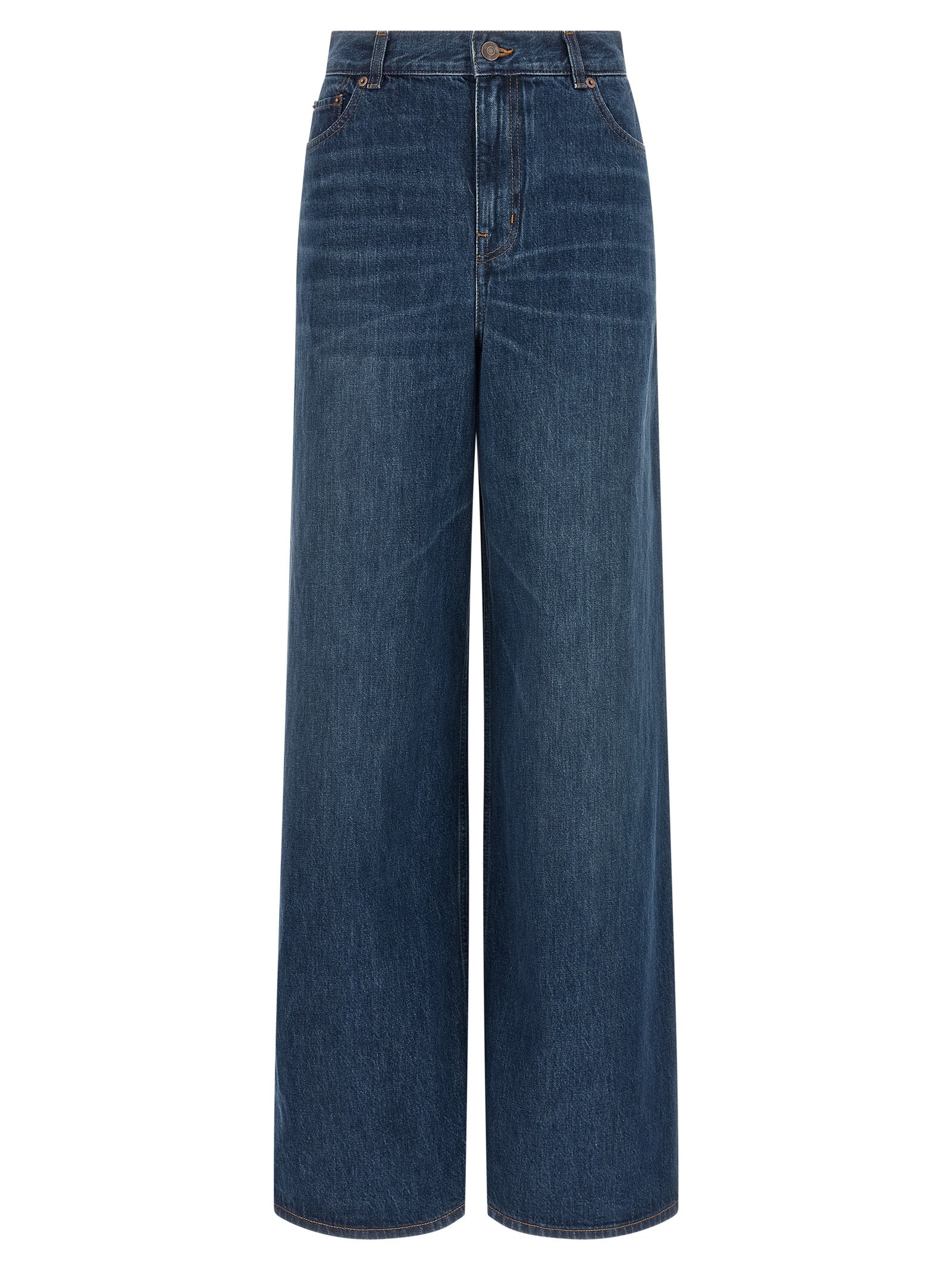 Chloé Blue Cotton Jeans Denim Chloé