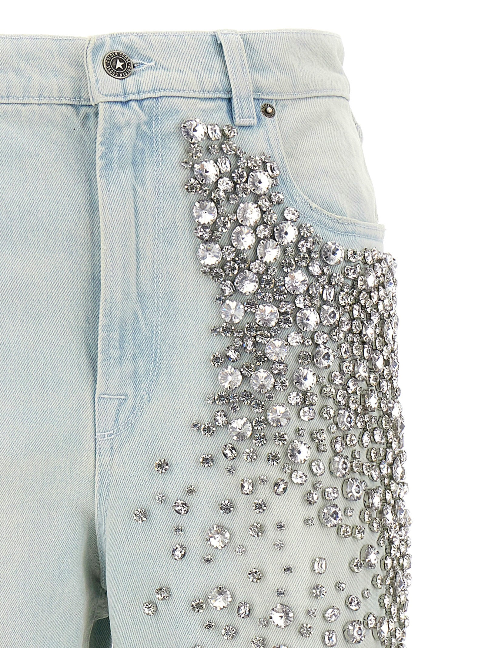 Golden Goose Blue Cotton Jeans Denim Golden Goose