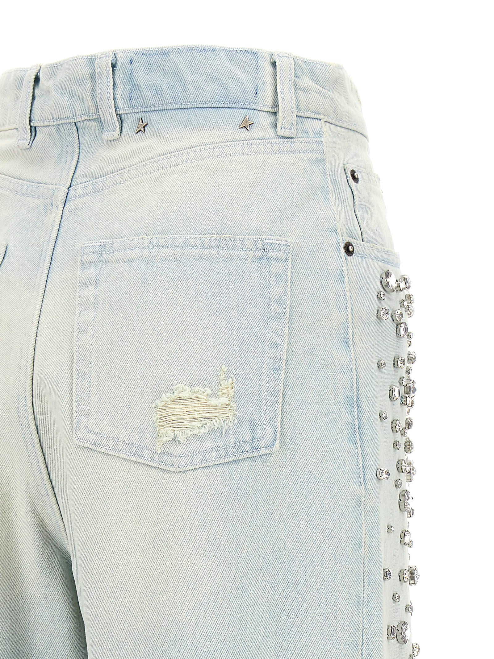 Golden Goose Blue Cotton Jeans Denim Golden Goose