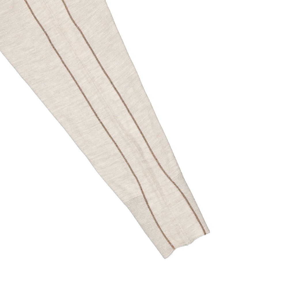 Brunello Cucinelli Beige Cashmere Sweatshirt Brunello Cucinelli