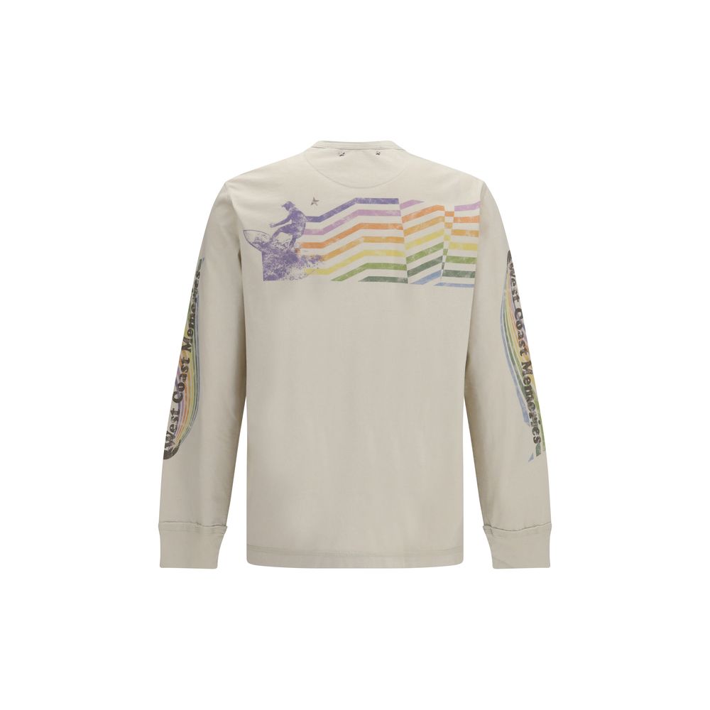 Golden Goose Beige Cotton Sweatshirt Golden Goose