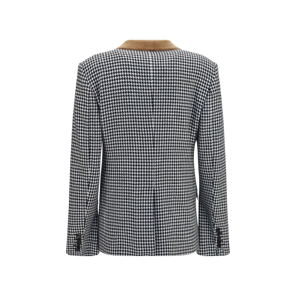 Tom Ford Multicolor Cashmere Full-Length Jacket Tom Ford