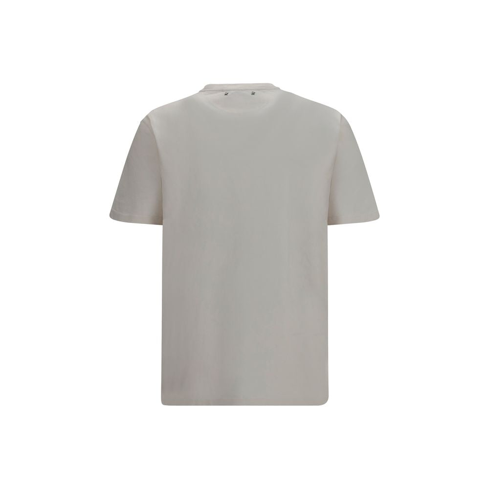 Golden Goose White Cotton T-Shirt Golden Goose