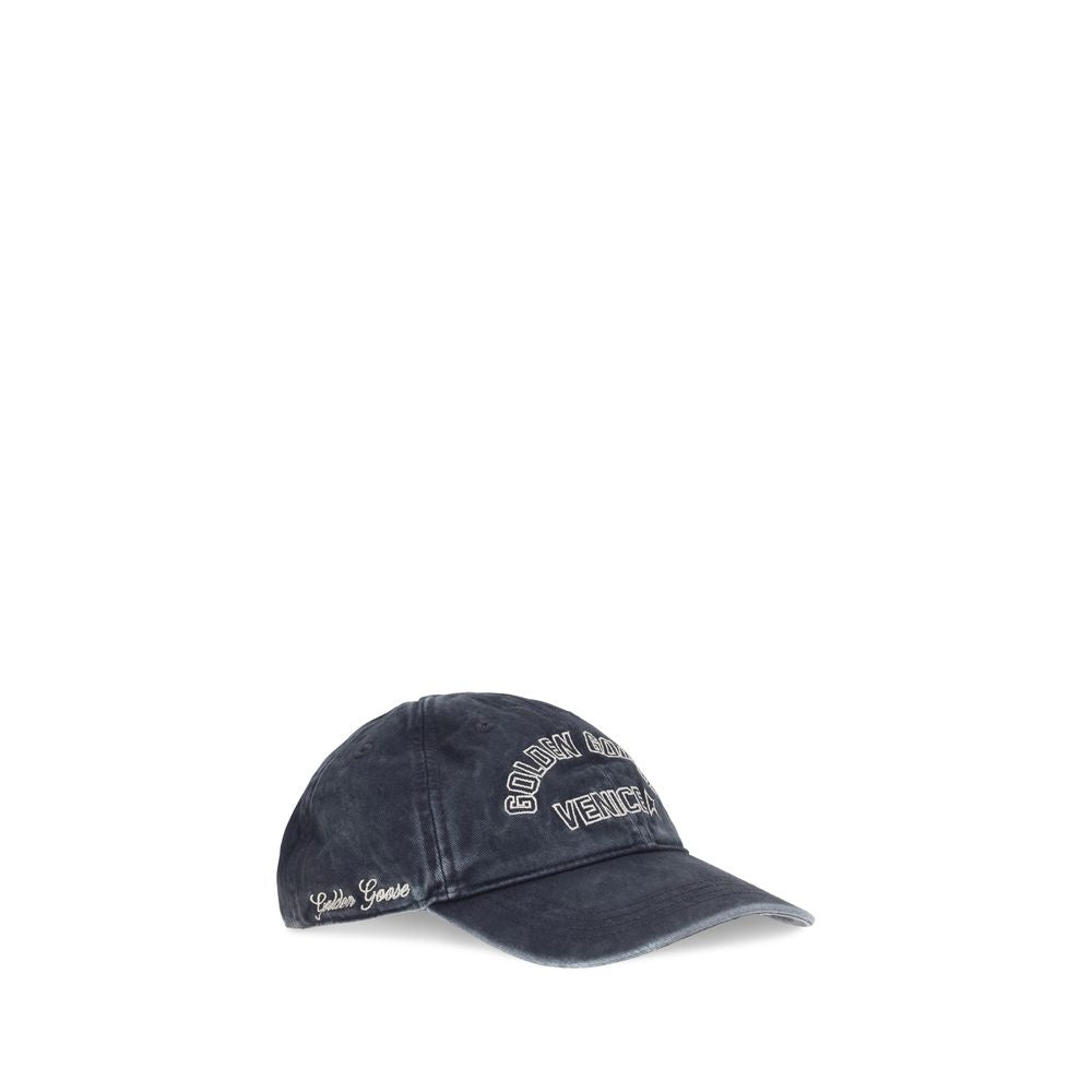 Golden Goose Blue Cotton Cap (Baseball Hat) Golden Goose