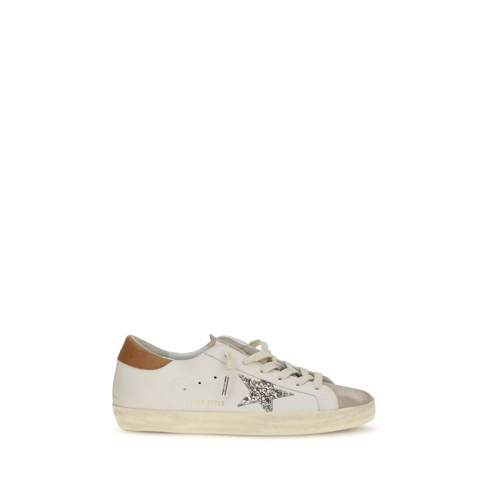 Golden Goose White Calf Leather Bos Taurus Low Top Sneakers Golden Goose