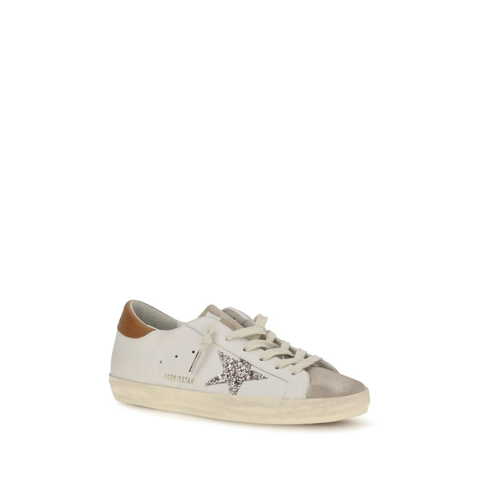 Golden Goose White Calf Leather Bos Taurus Low Top Sneakers Golden Goose