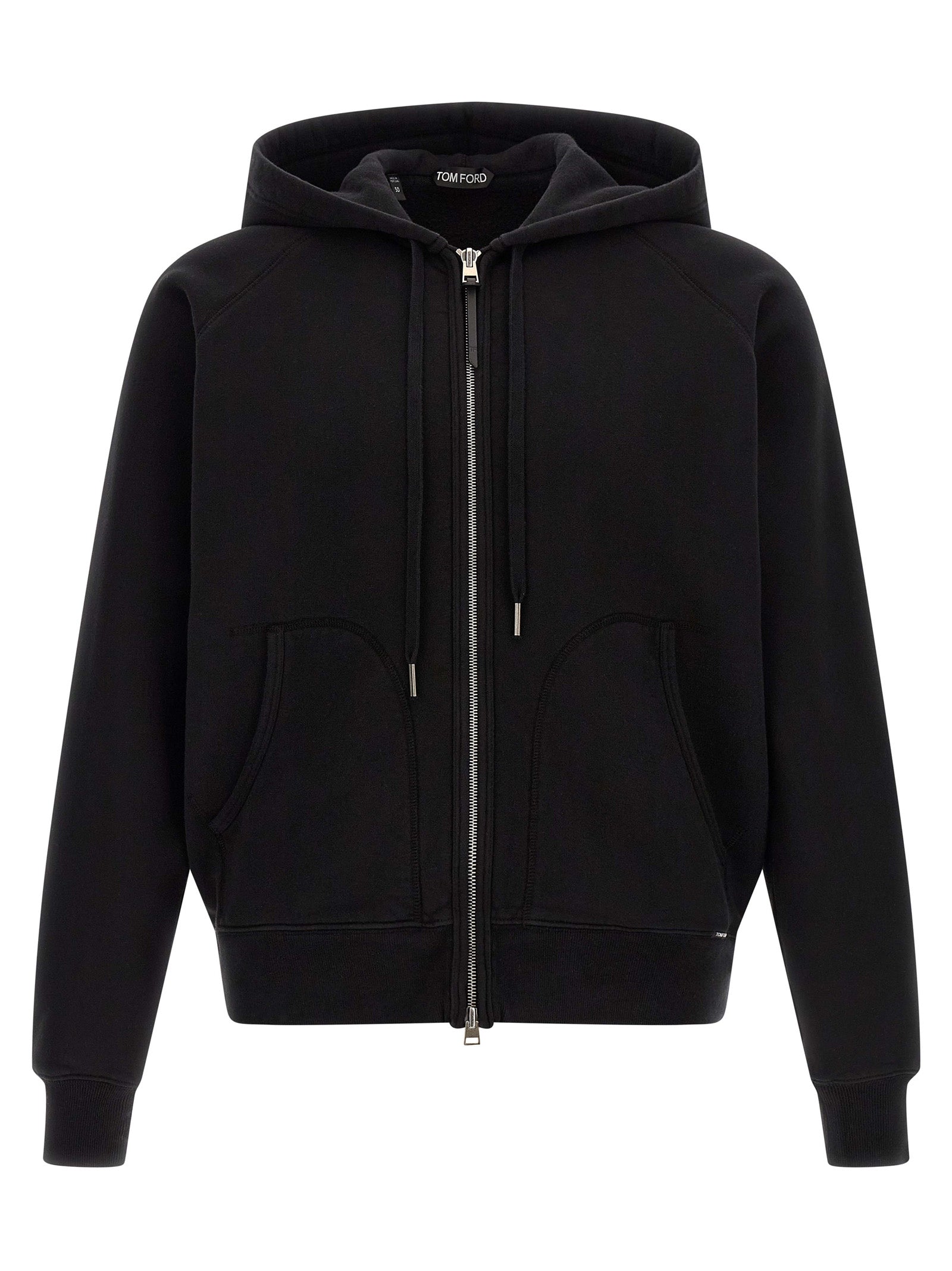 Tom Ford Black Cotton Sweatshirt Tom Ford