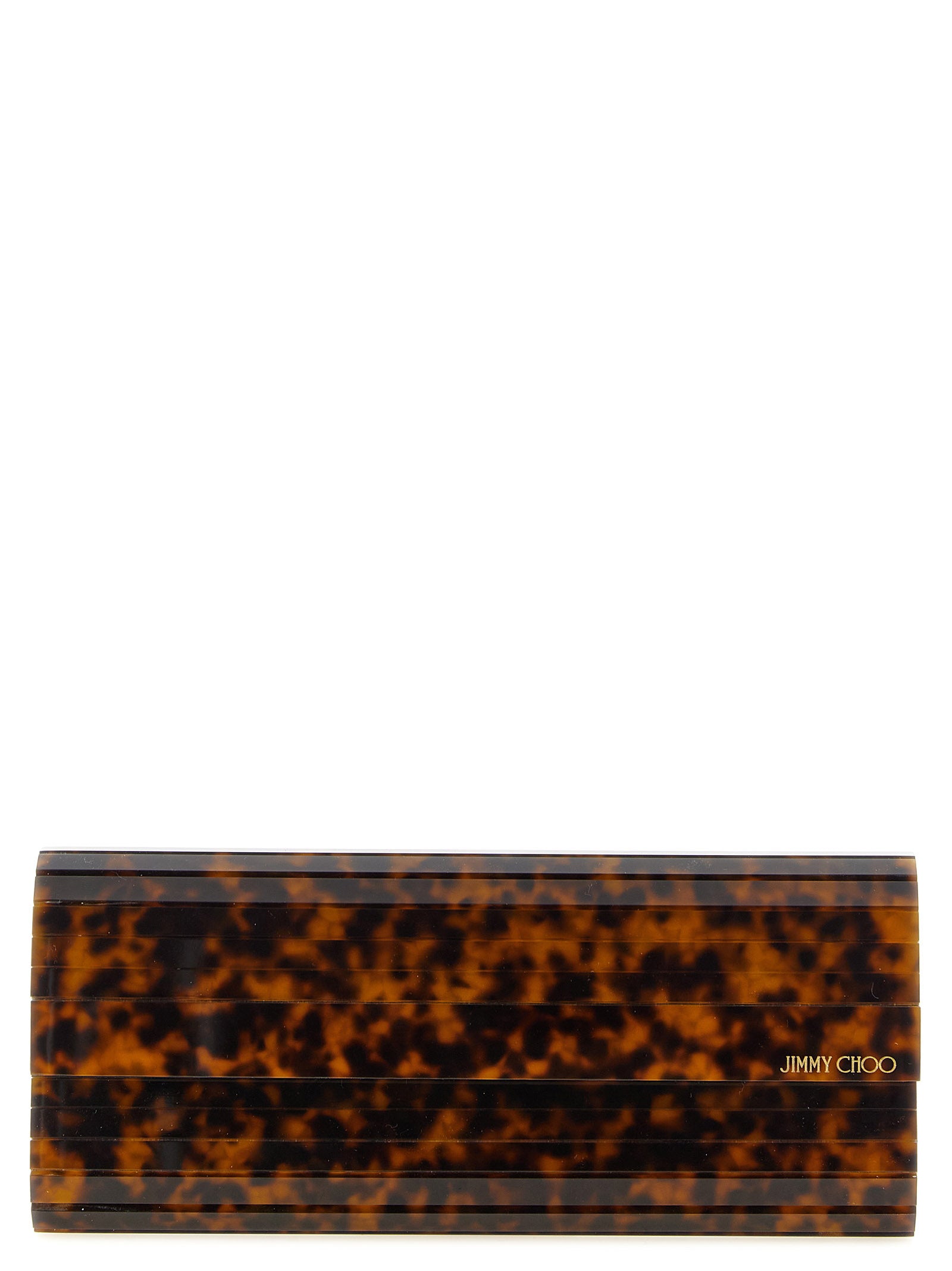 Jimmy Choo Beige Polyester Clutch Bag Jimmy Choo