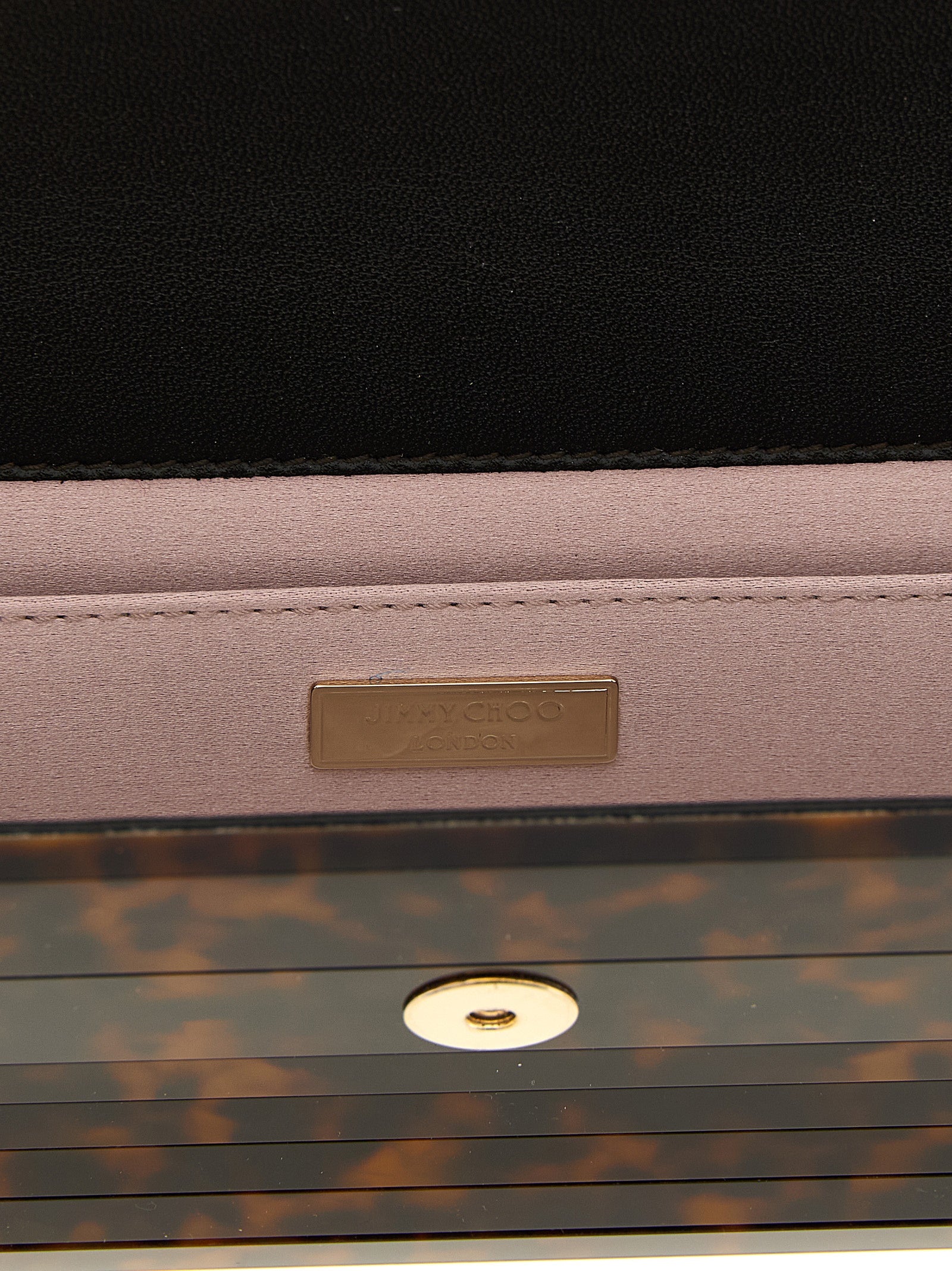 Jimmy Choo Beige Polyester Clutch Bag Jimmy Choo