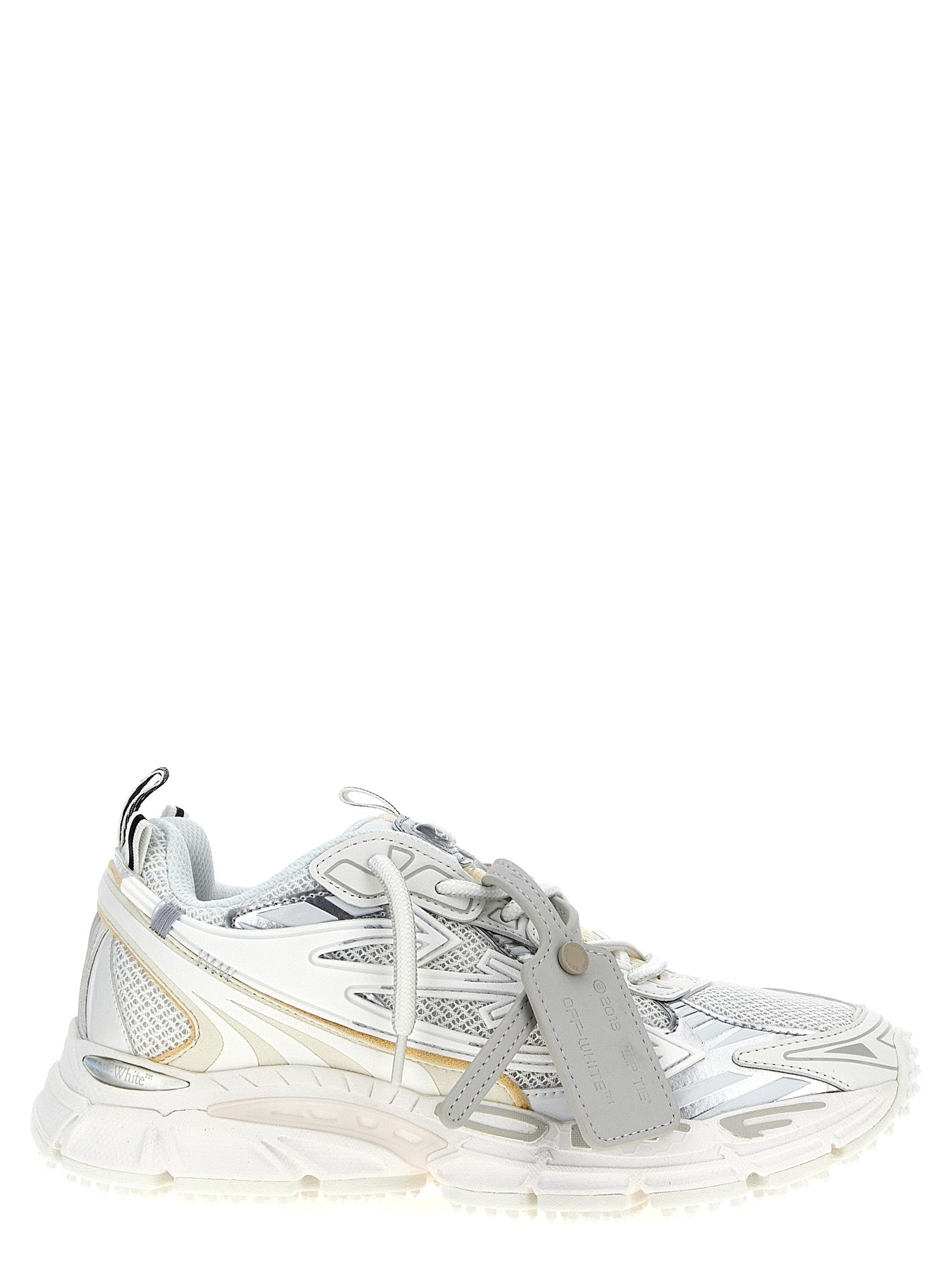 Off-White White Polyethylene Athletic Sneakers Off-White