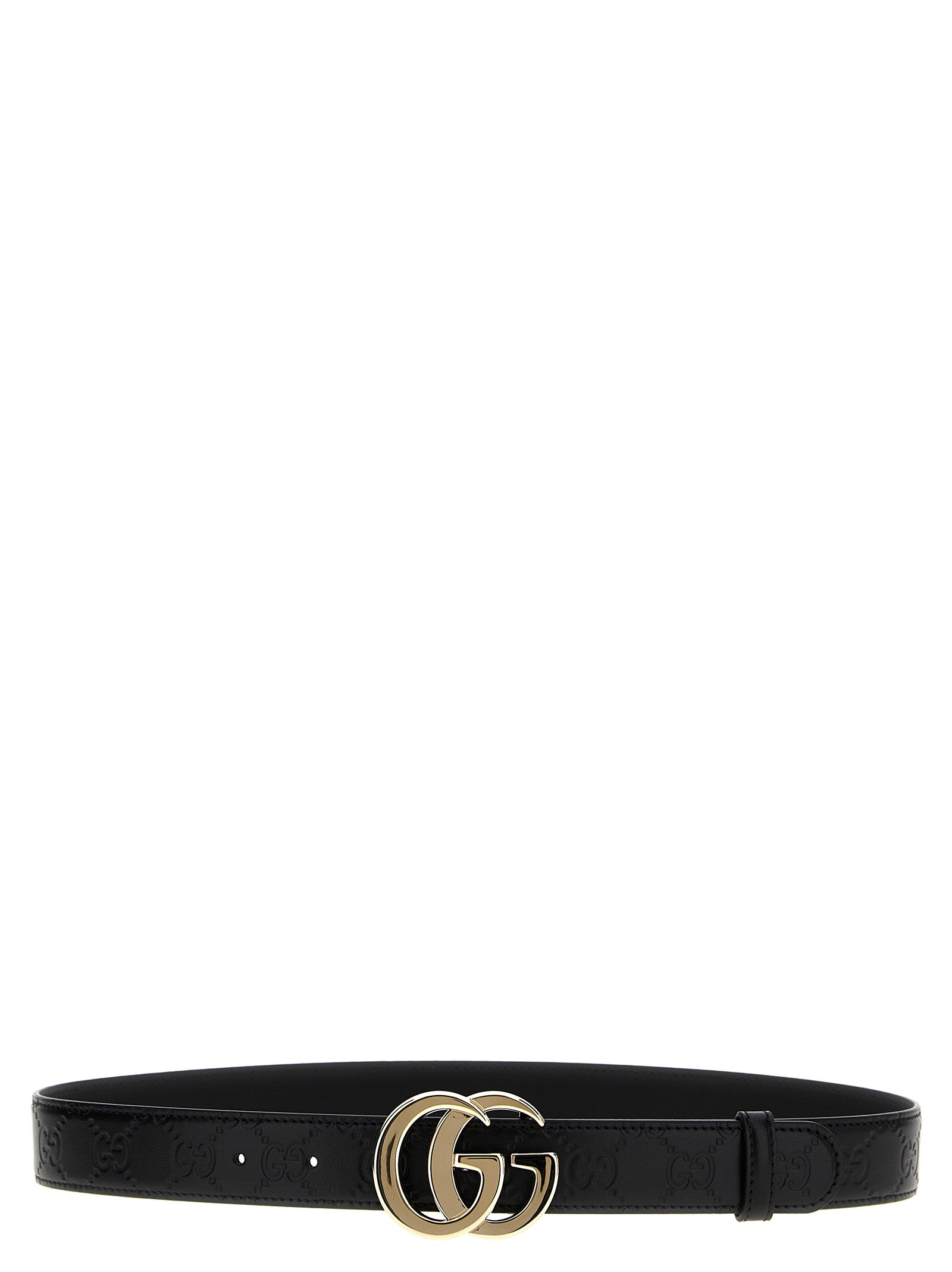 Gucci Black Calfskin Regular Belt Gucci
