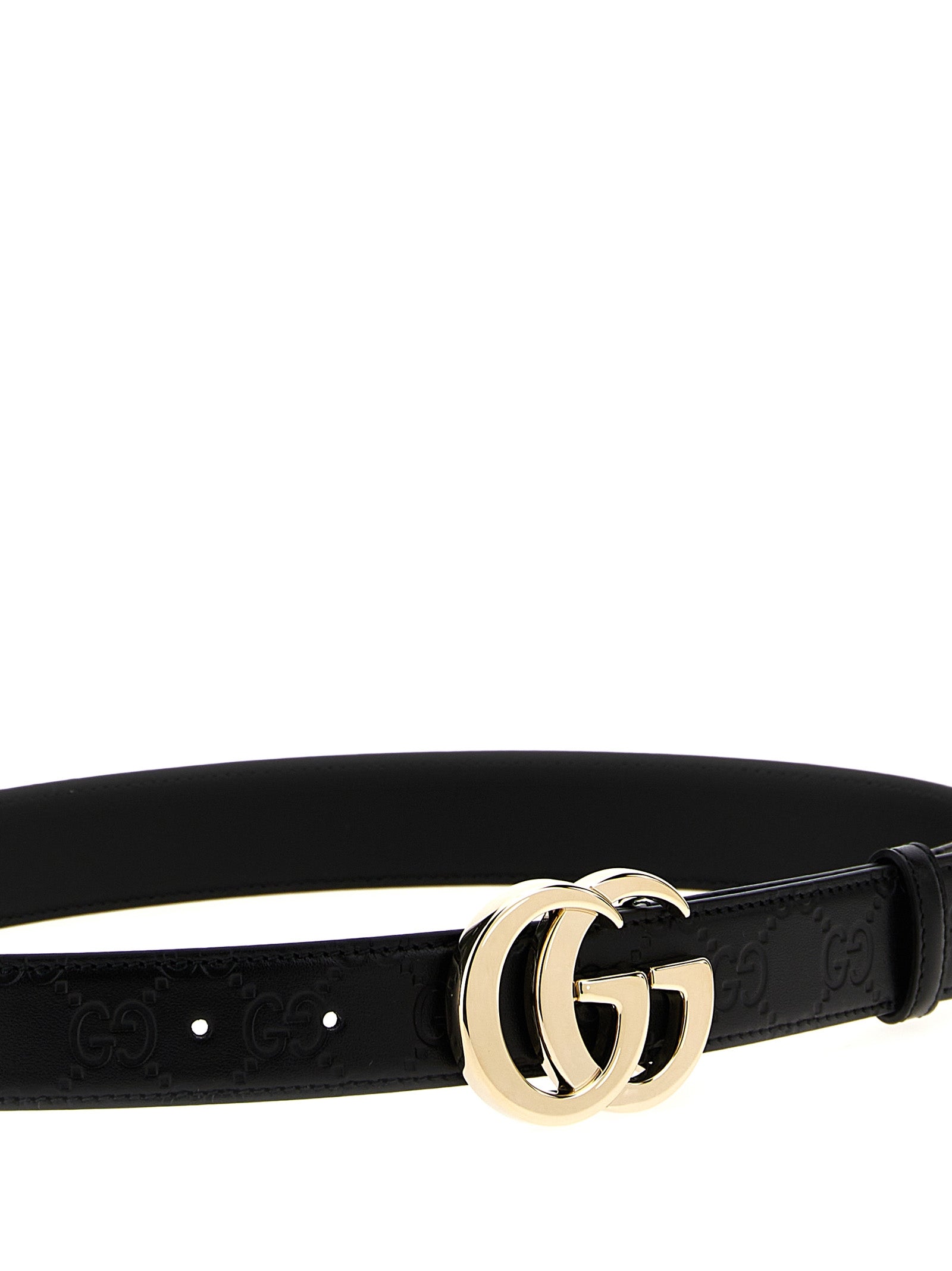 Gucci Black Calfskin Regular Belt Gucci