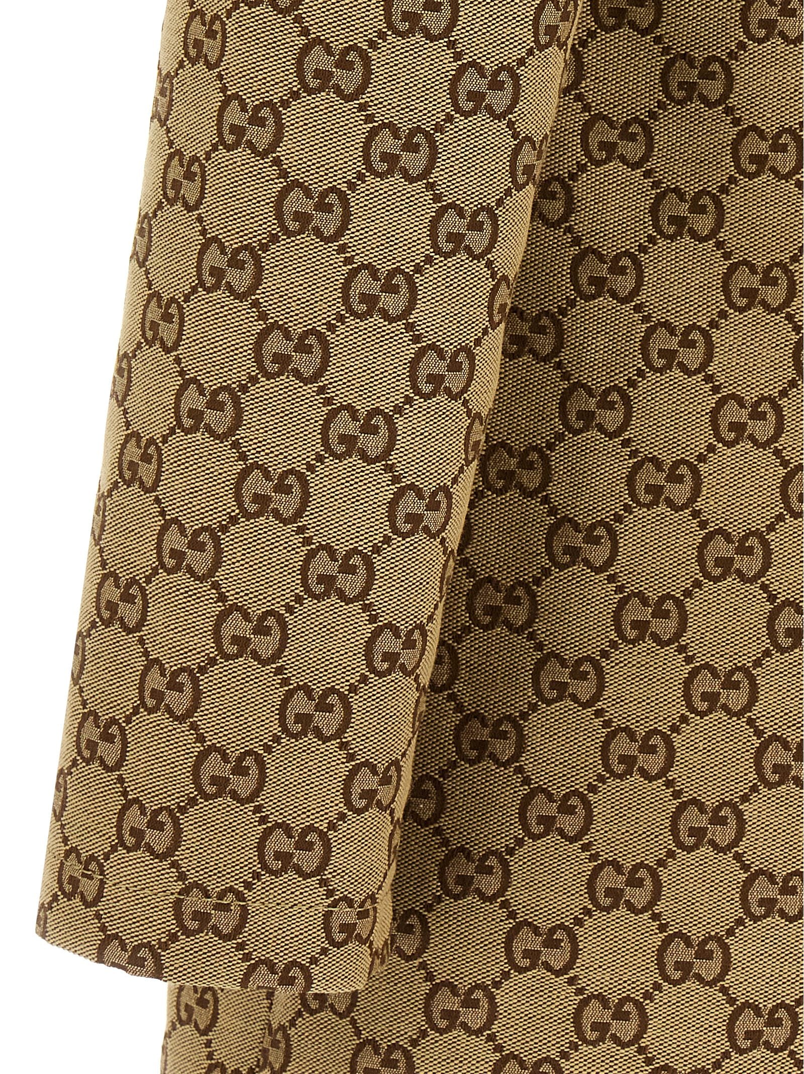 Gucci Beige Cotton Short Dress Gucci
