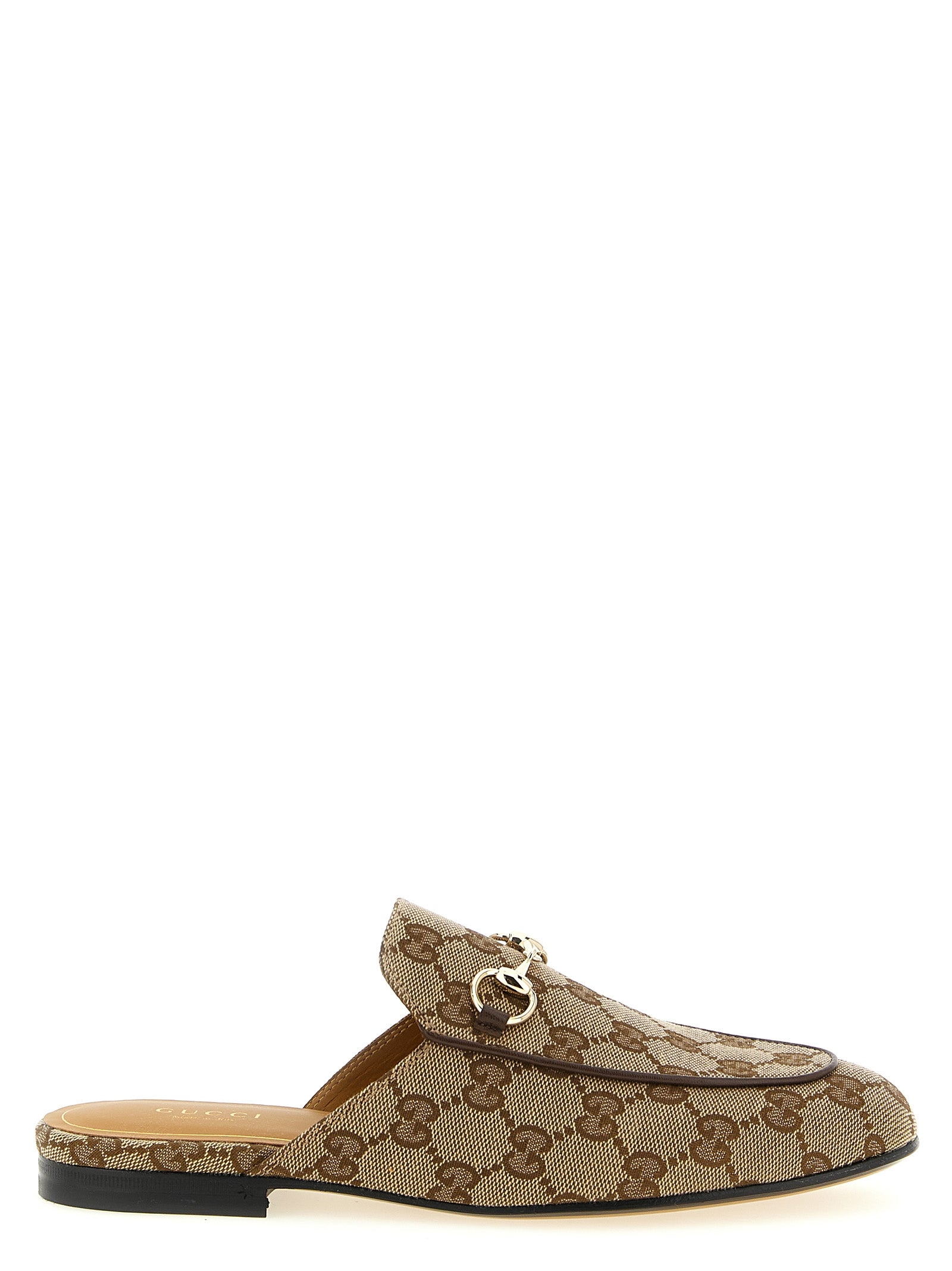 Gucci Beige Polyester Mules Gucci