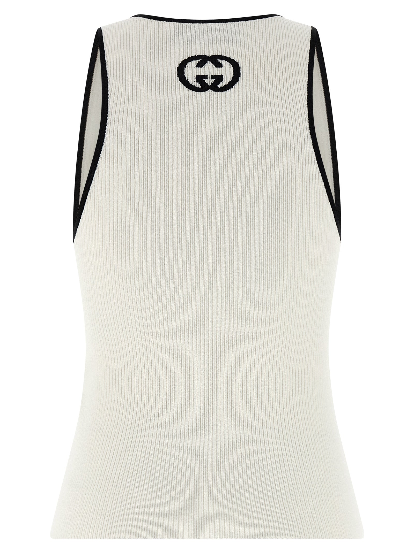 Gucci Bicolor Viscose Tank Tops Gucci