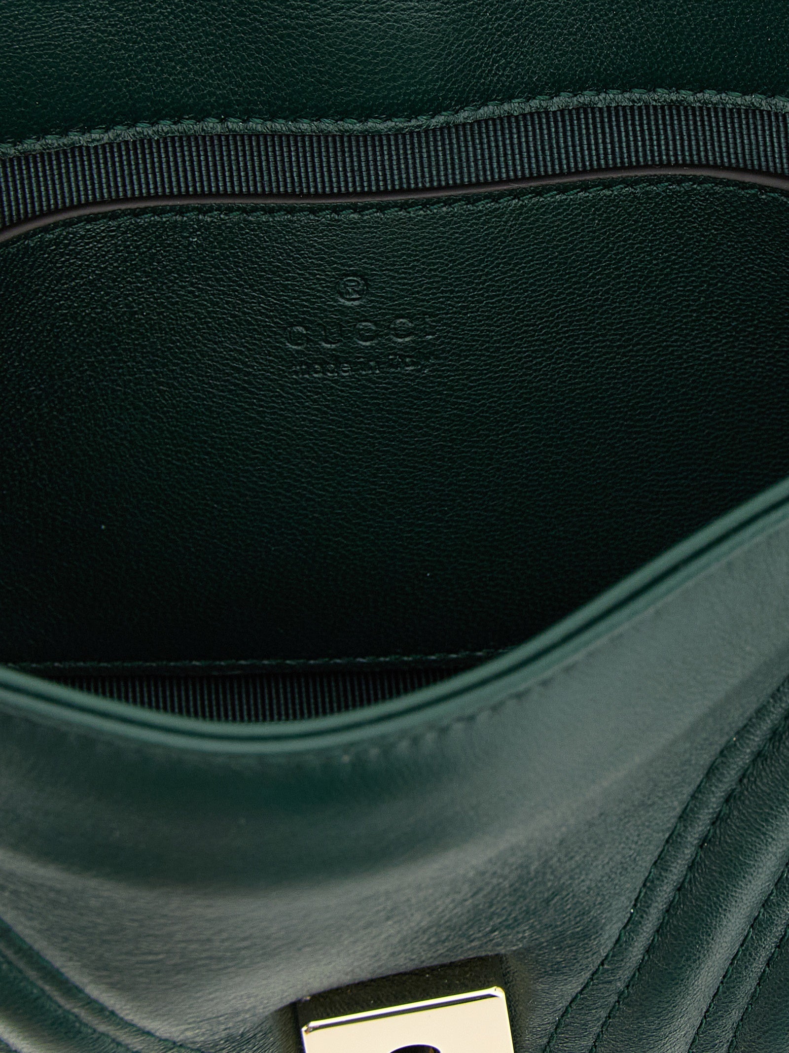 Gucci Bicolor Lamb Leather Shoulder Bag Gucci