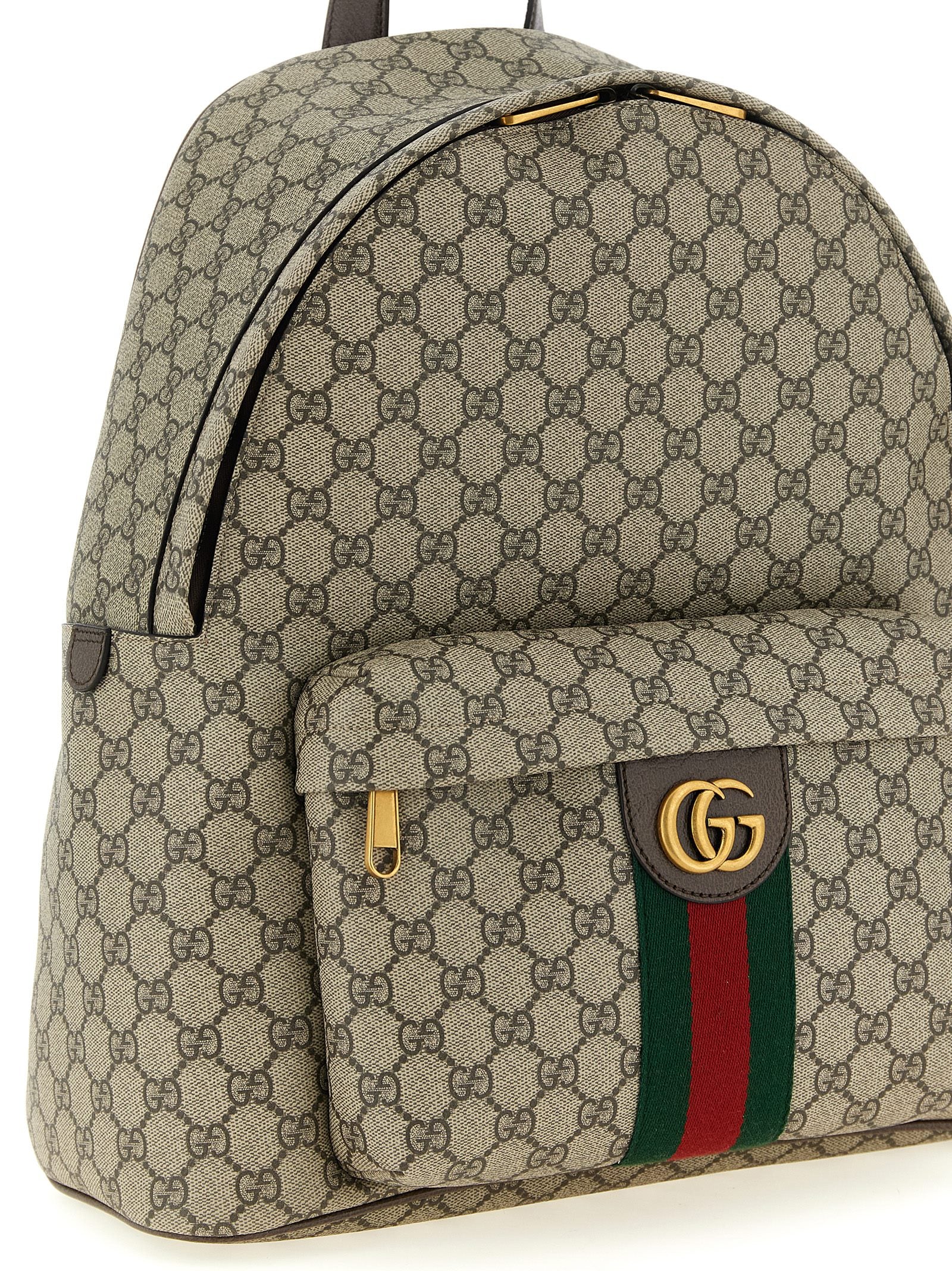 Gucci Beige Polyethylene Backpack Gucci