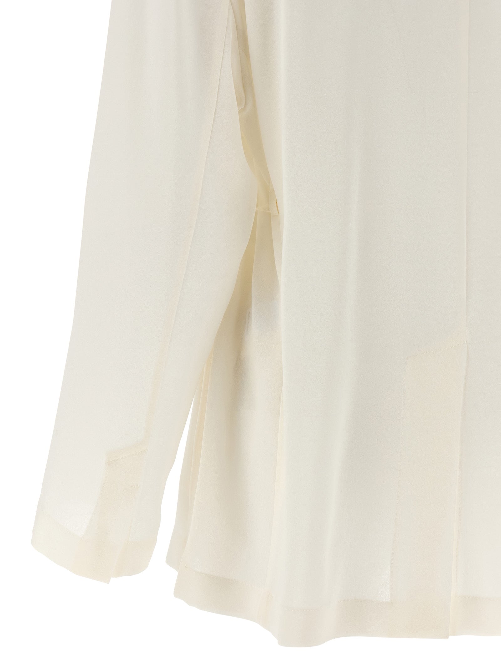 Brunello Cucinelli Beige Silk Blazer Brunello Cucinelli