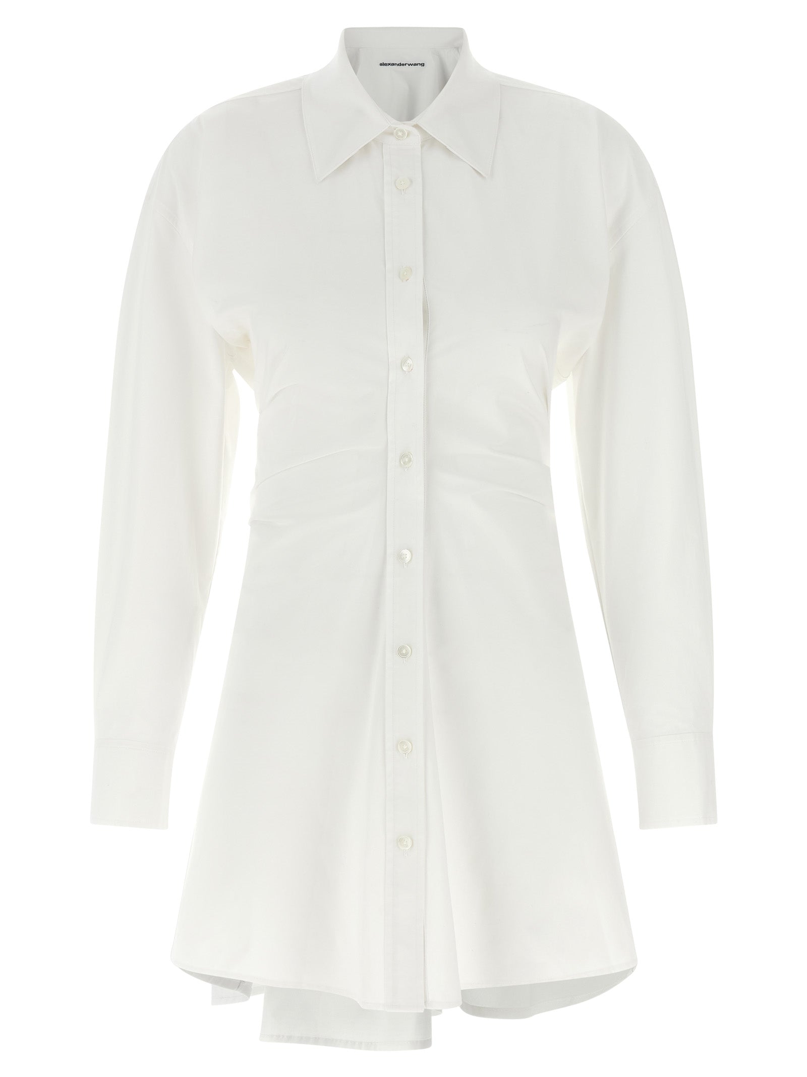 Alexander Wang White Cotton Short Dress Alexander Wang