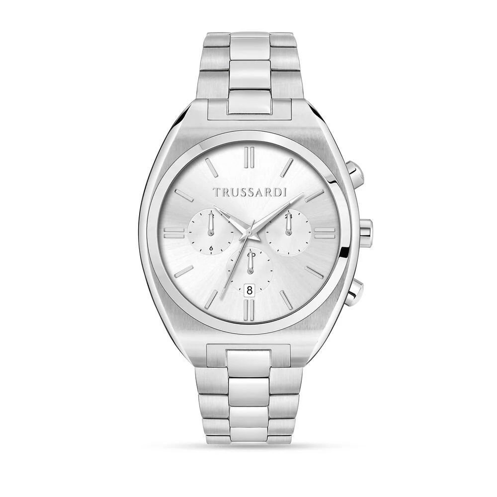 Trussardi Gray Stainless Steel Bracelet Watch Trussardi