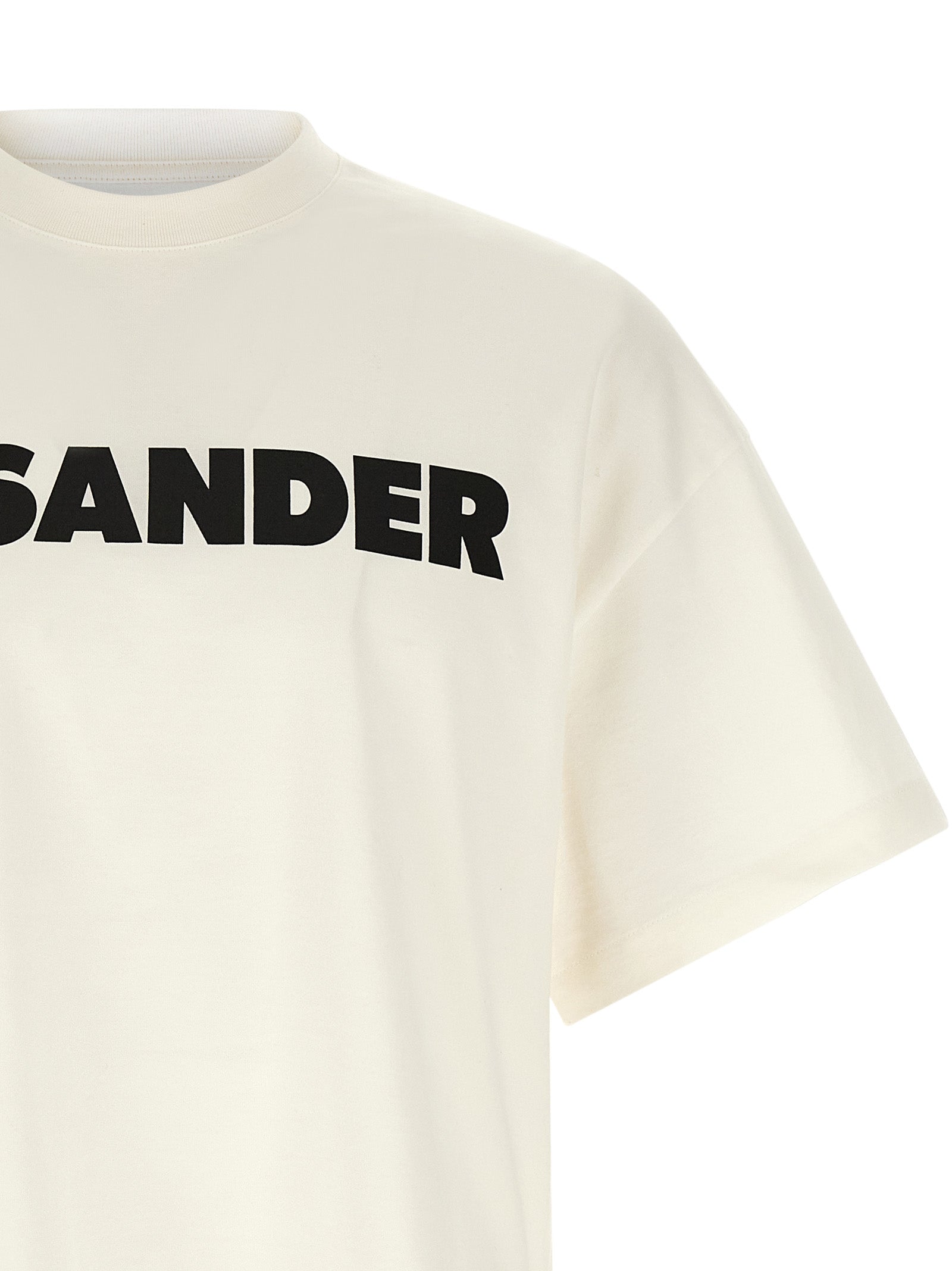 Jil Sander Bicolor Cotton T-Shirt Jil Sander