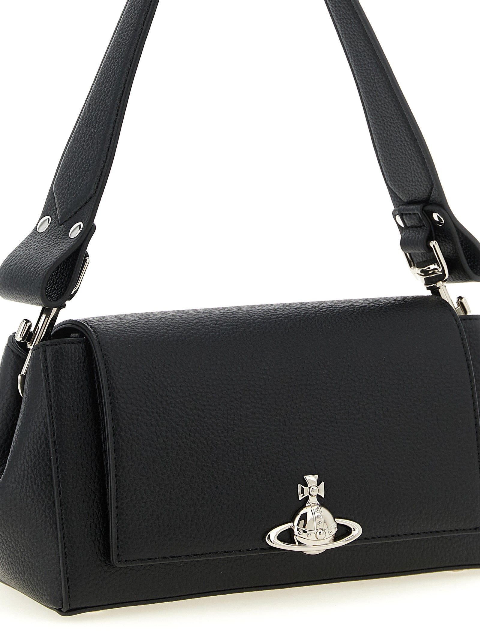 Vivienne Westwood Black Polyethylene Shoulder Bag Vivienne Westwood