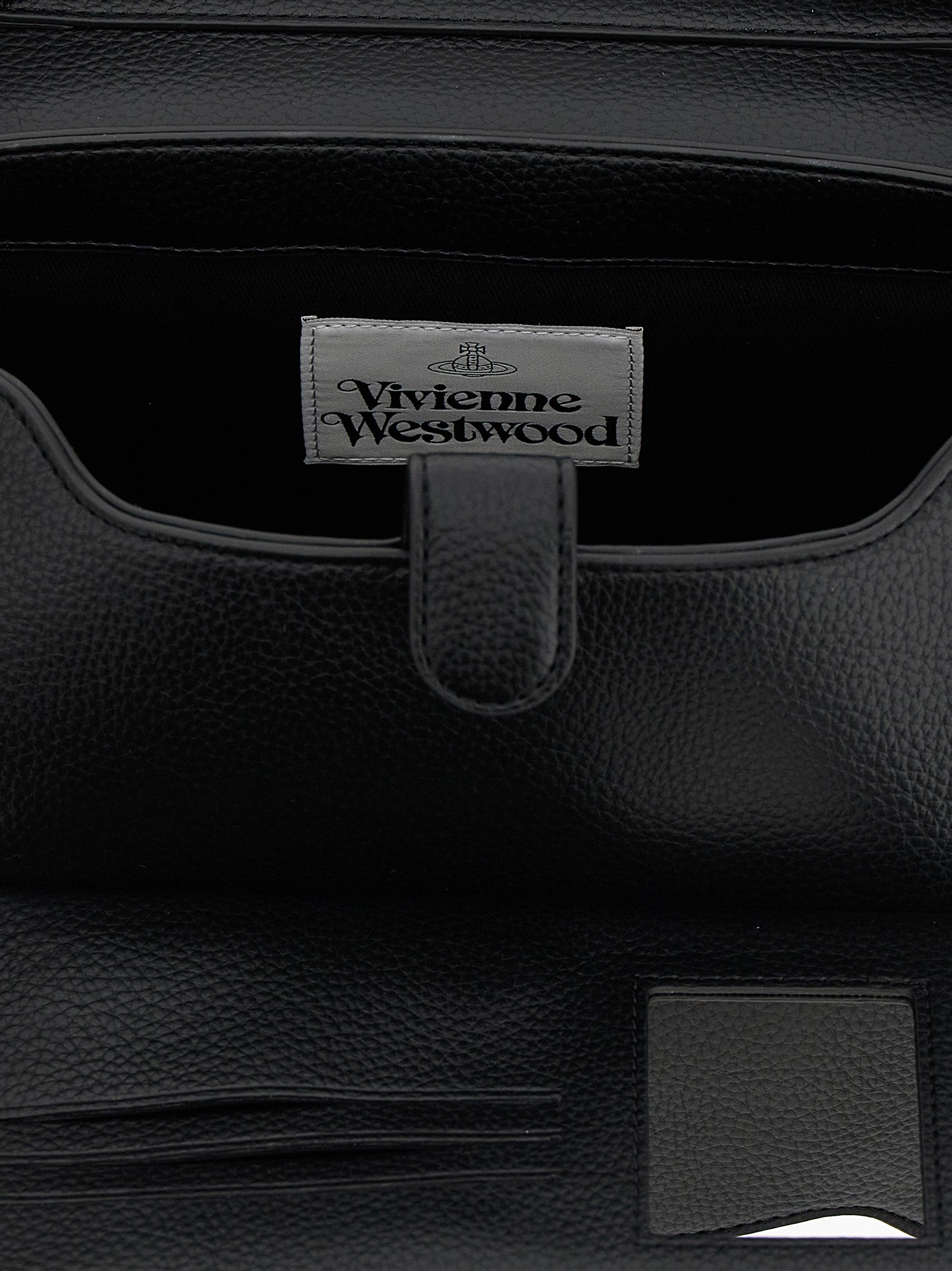 Vivienne Westwood Black Polyethylene Shoulder Bag Vivienne Westwood