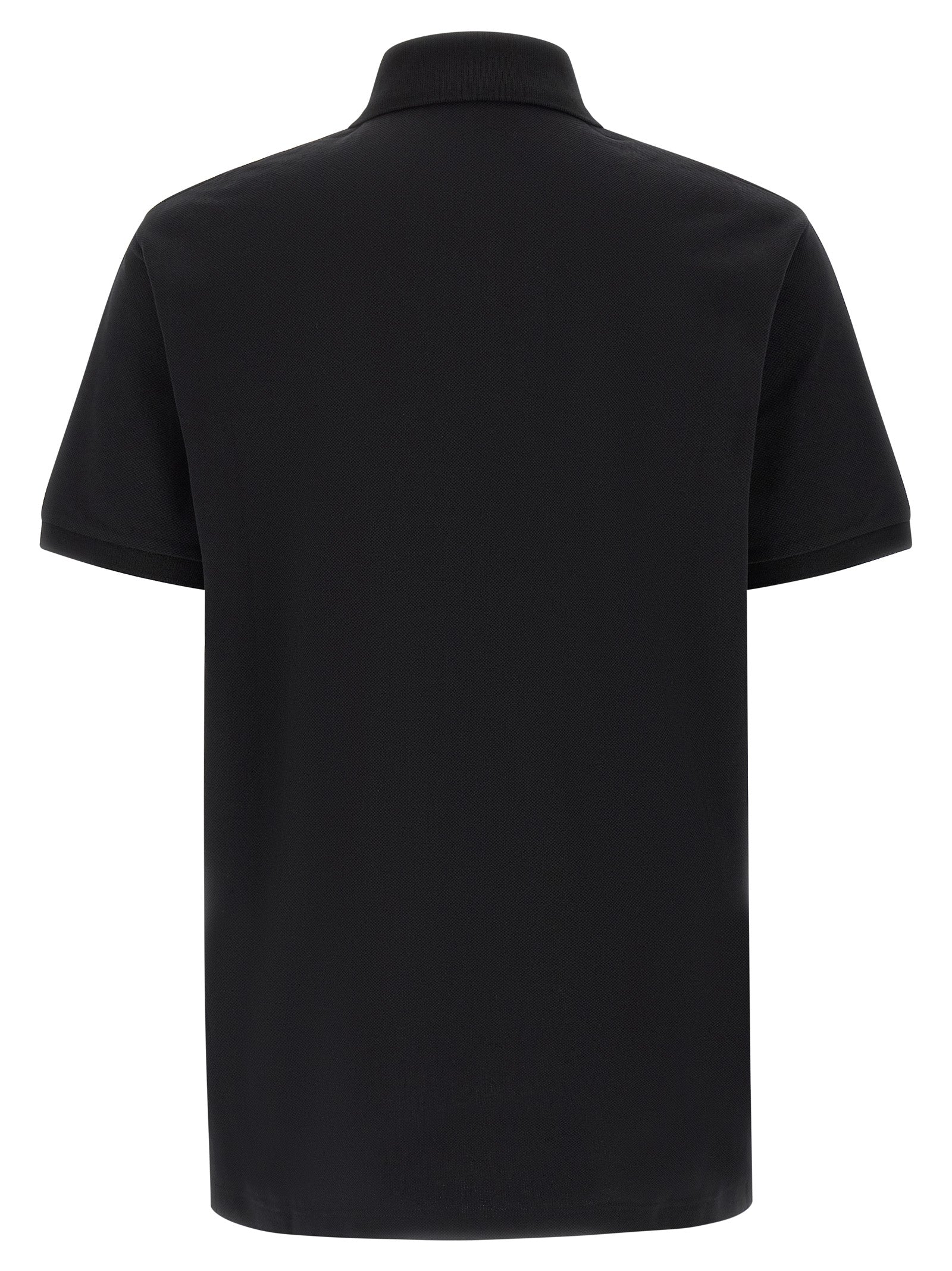 Gucci Black Cotton Polo Shirt Gucci