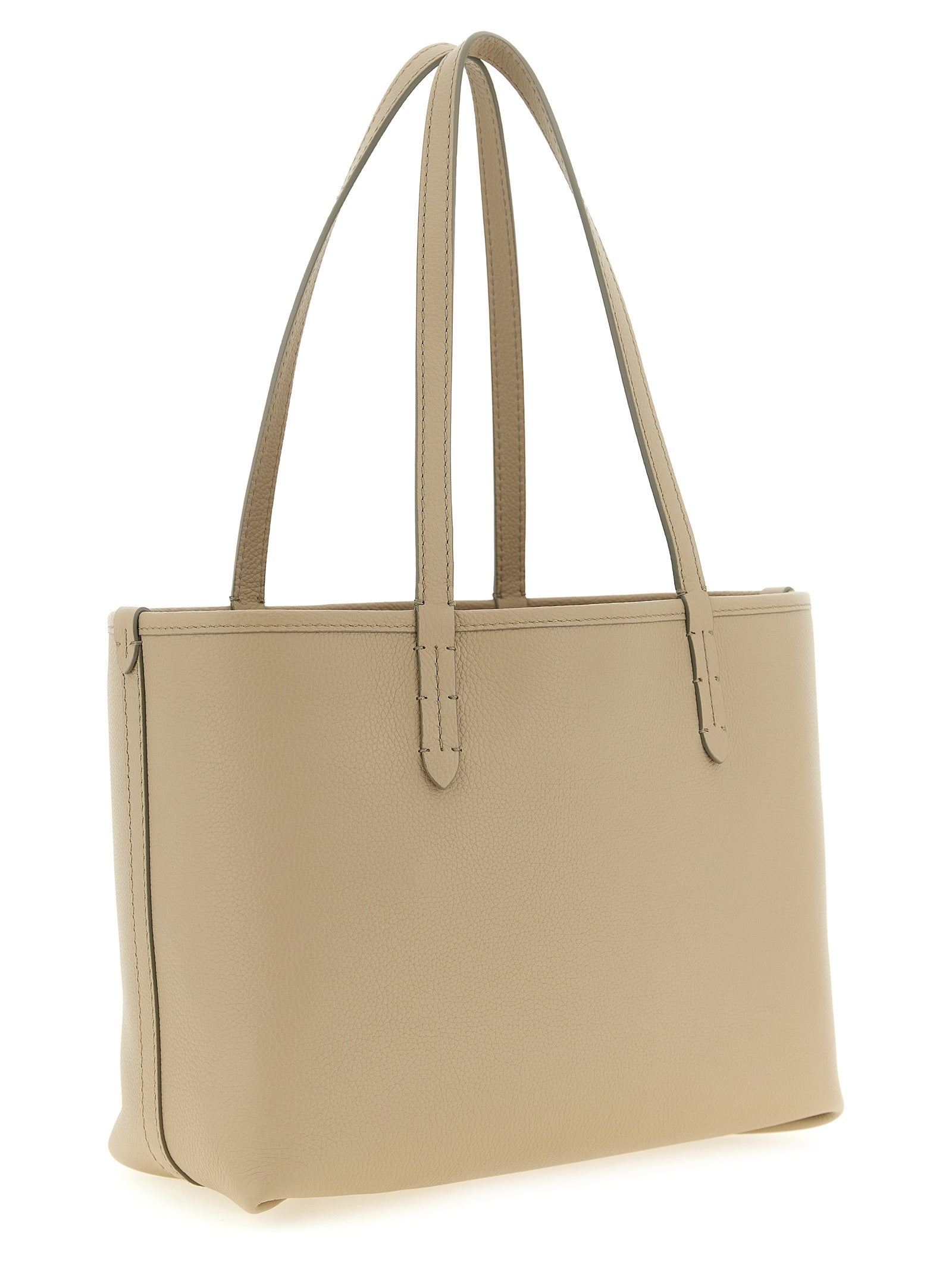 Burberry Beige Calfskin Tote Bag Burberry